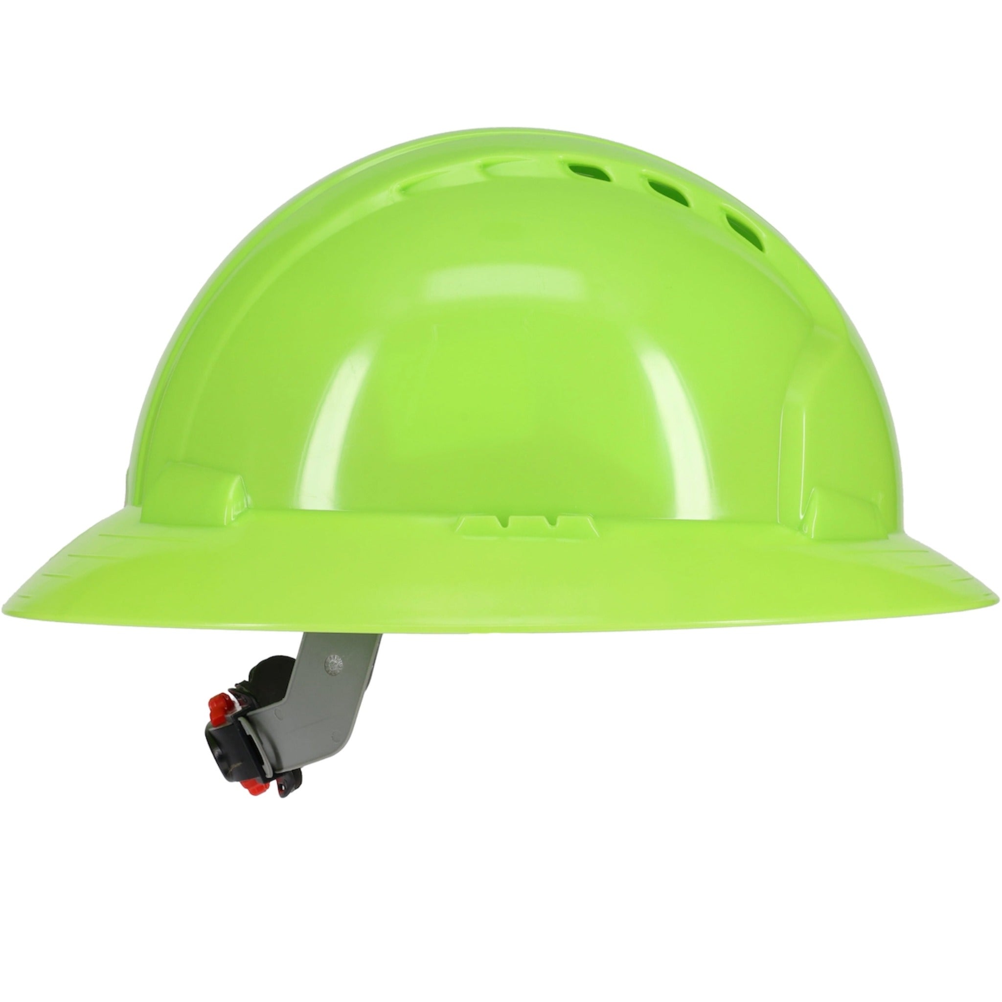 PIP Evolution Deluxe 6161 280-EV6161V Vented, Full Brim Hard Hat with HDPE Shell, One Size, 1 Each 