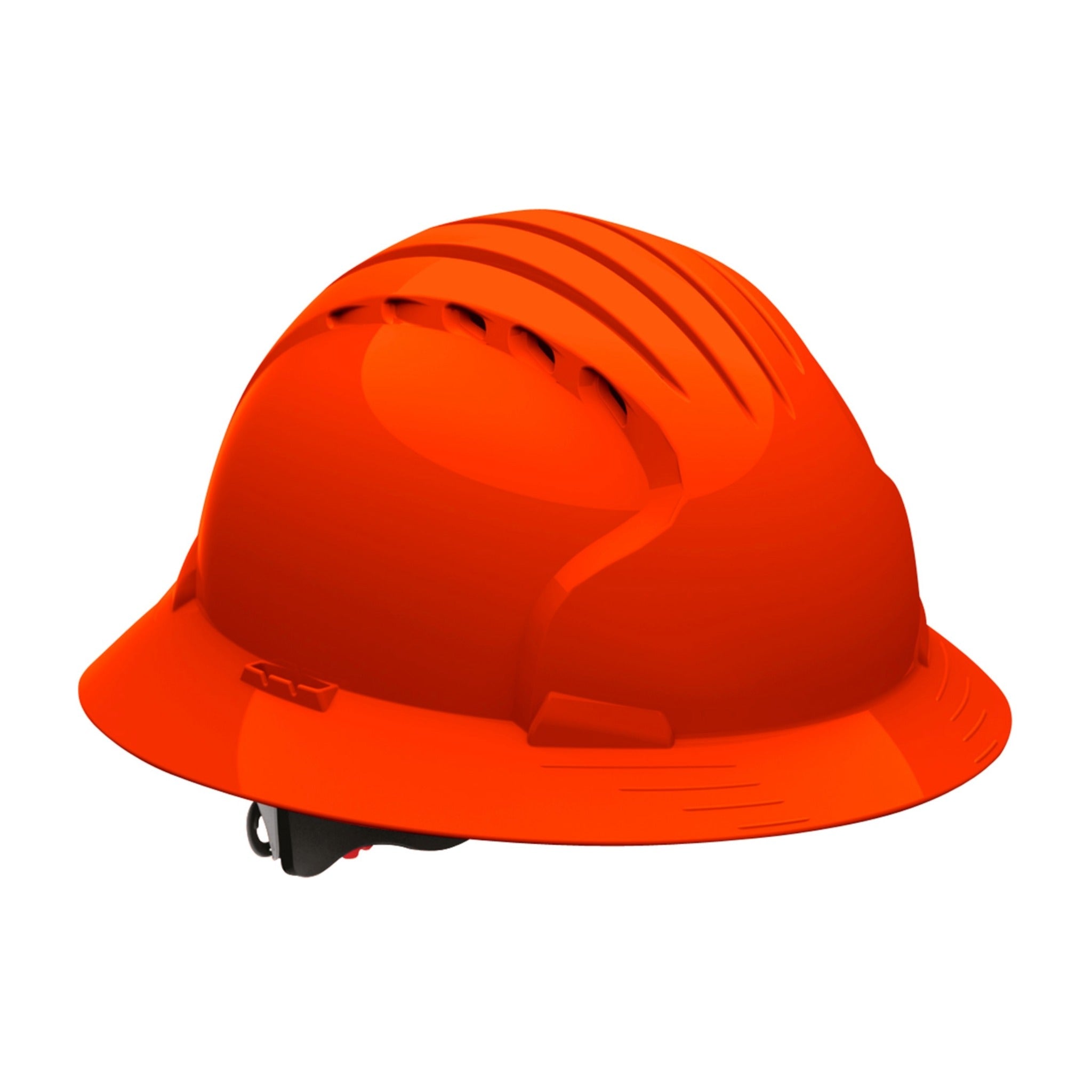 PIP Evolution Deluxe 6161 280-EV6161V Vented, Full Brim Hard Hat with HDPE Shell, One Size, 1 Each 