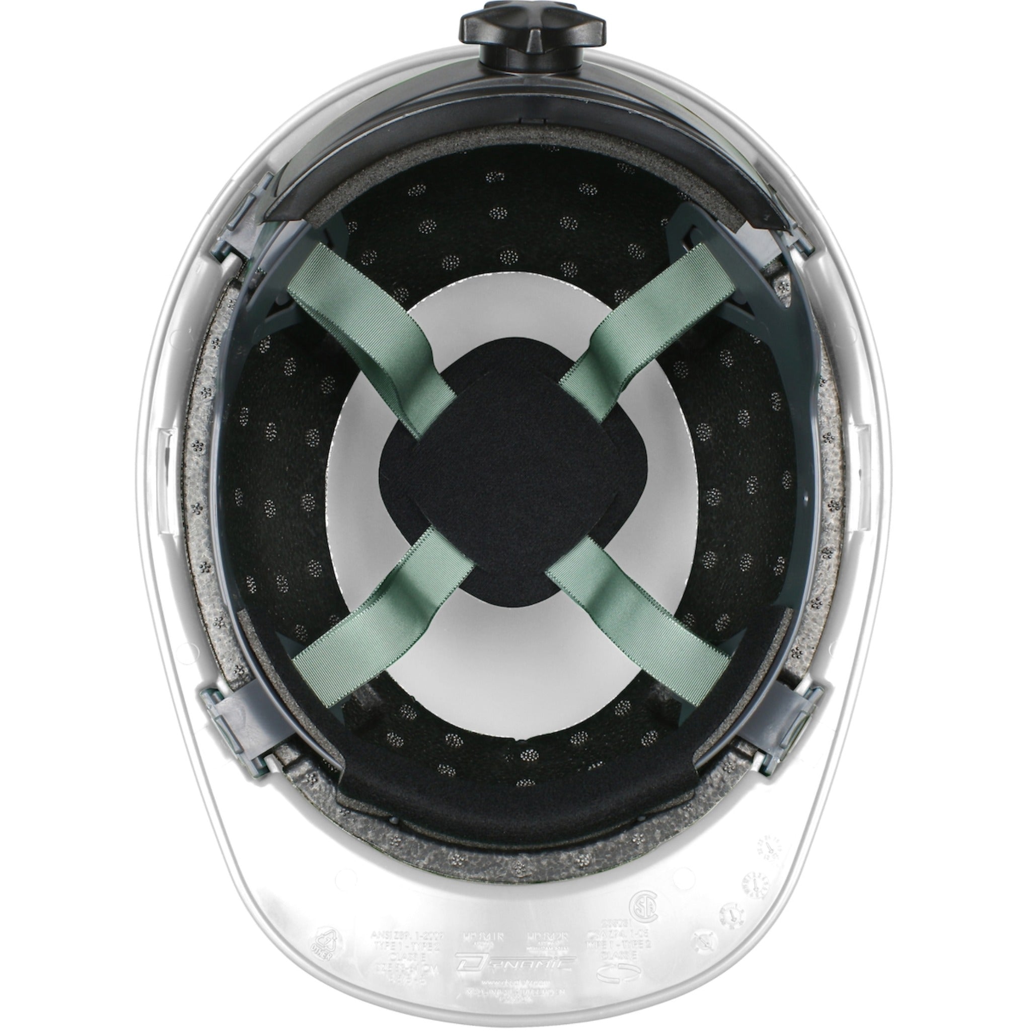 PIP Stromboli 280-HP842R Type II Cap Style Smooth Dome Hard Hat_Whtie_Under