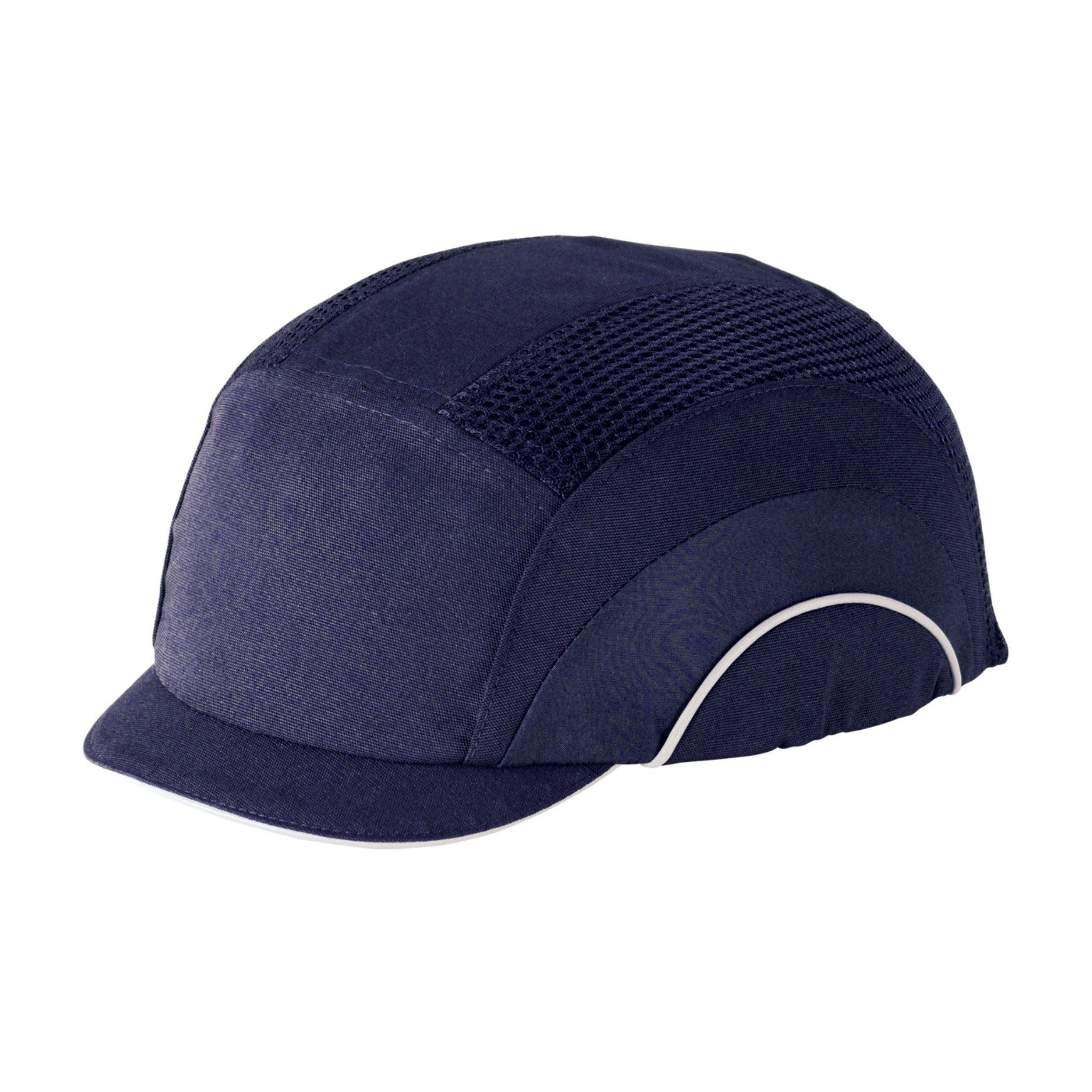 PIP HardCap A1+ 282-ABM130 Baseball Style Bump Cap with HDPE Protective Liner and Adjustable Back, Micro Brim_Navy