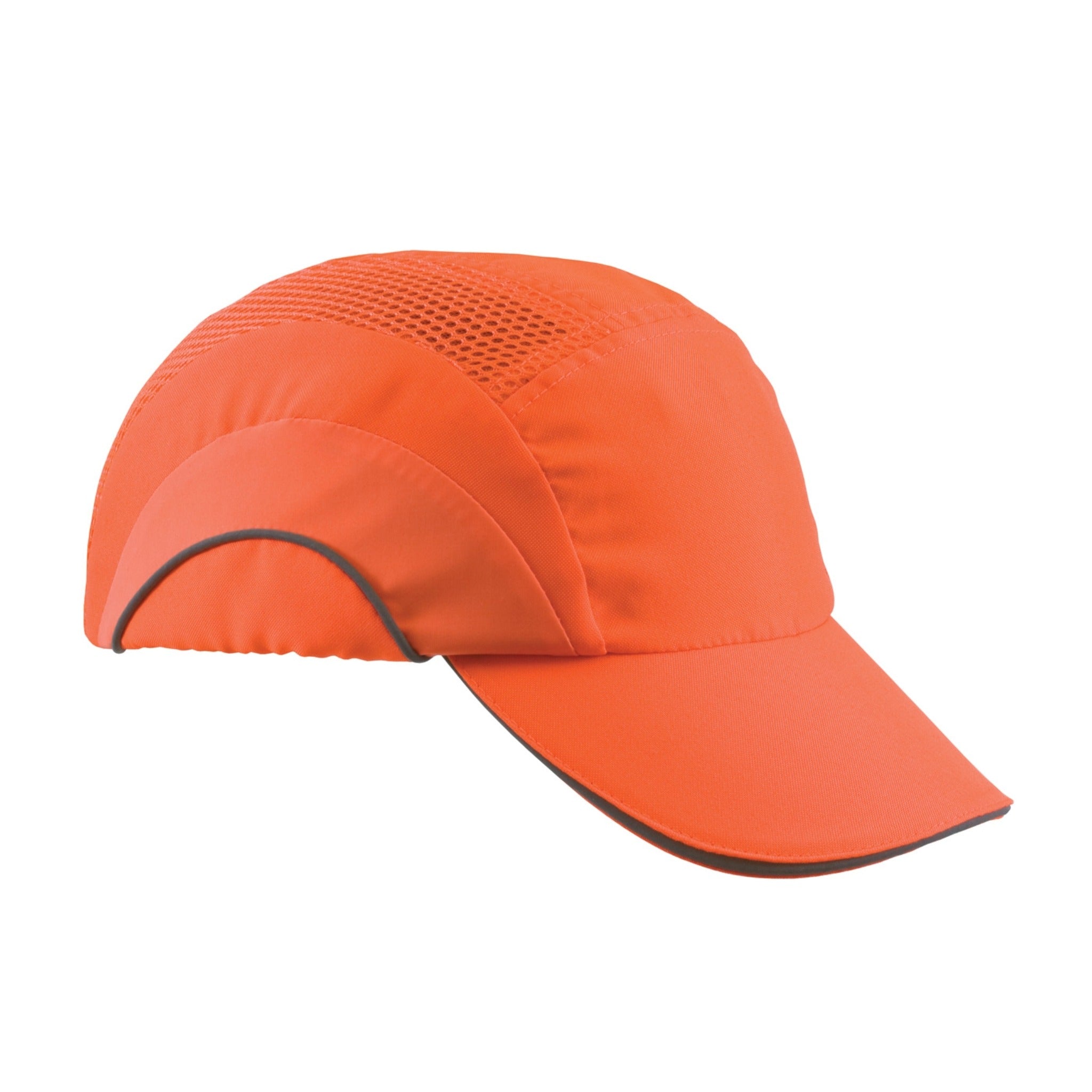PIP HardCap A1+ 282-ABR170-OR Hi-Vis Baseball Style Bump Cap with HDPE Protective Liner and Adjustable Back_Orange