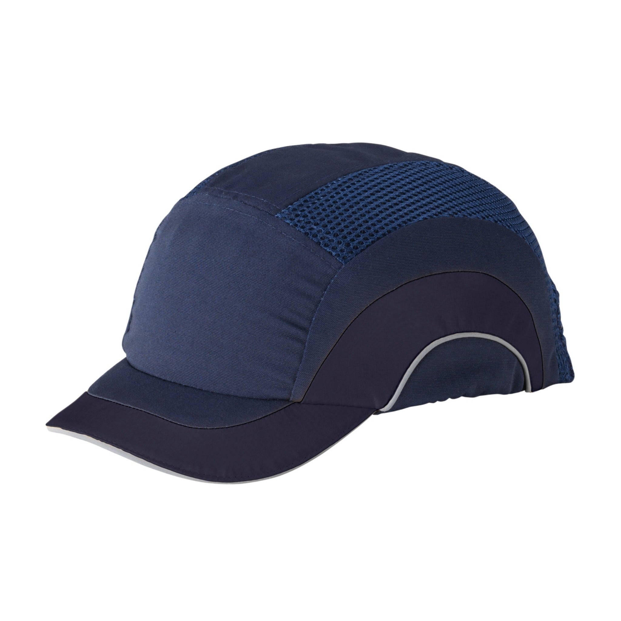 PIP HardCap A1+ 282-ABS150 Baseball Style Bump Cap with HDPE Protective Liner and Adjustable Back, Short Brim_Navy