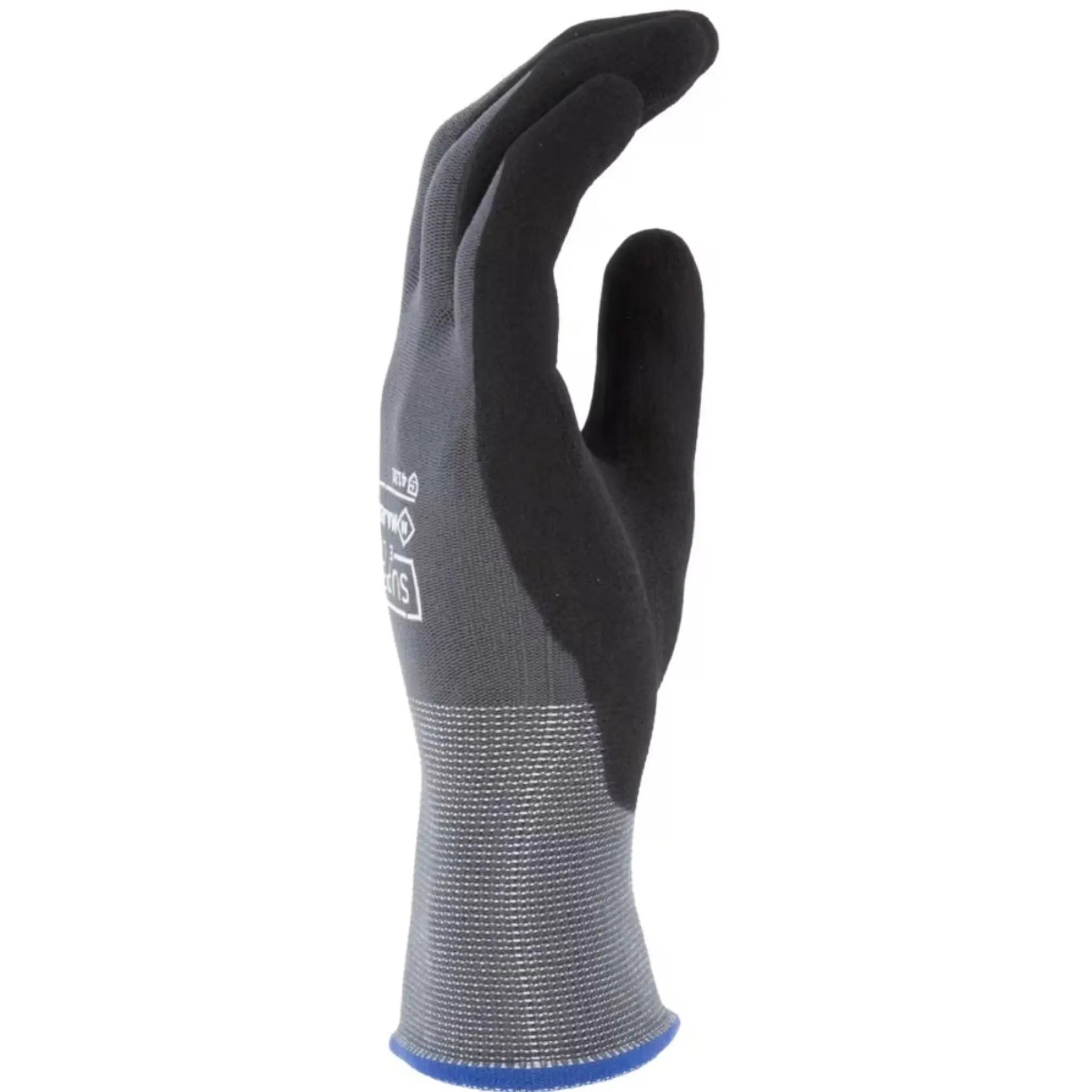 MAJESTIC GLOVE 30-1000 Superdex Premium Foam Nitrile Palm Dip Glove-Side-Image-2