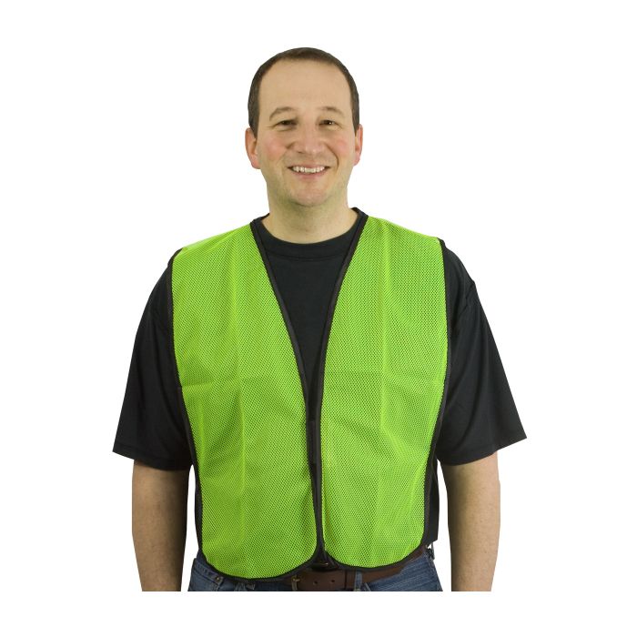 PIP Safety Vests Polyester Non Ansi Hook and Loop closure One Size 50 / Box