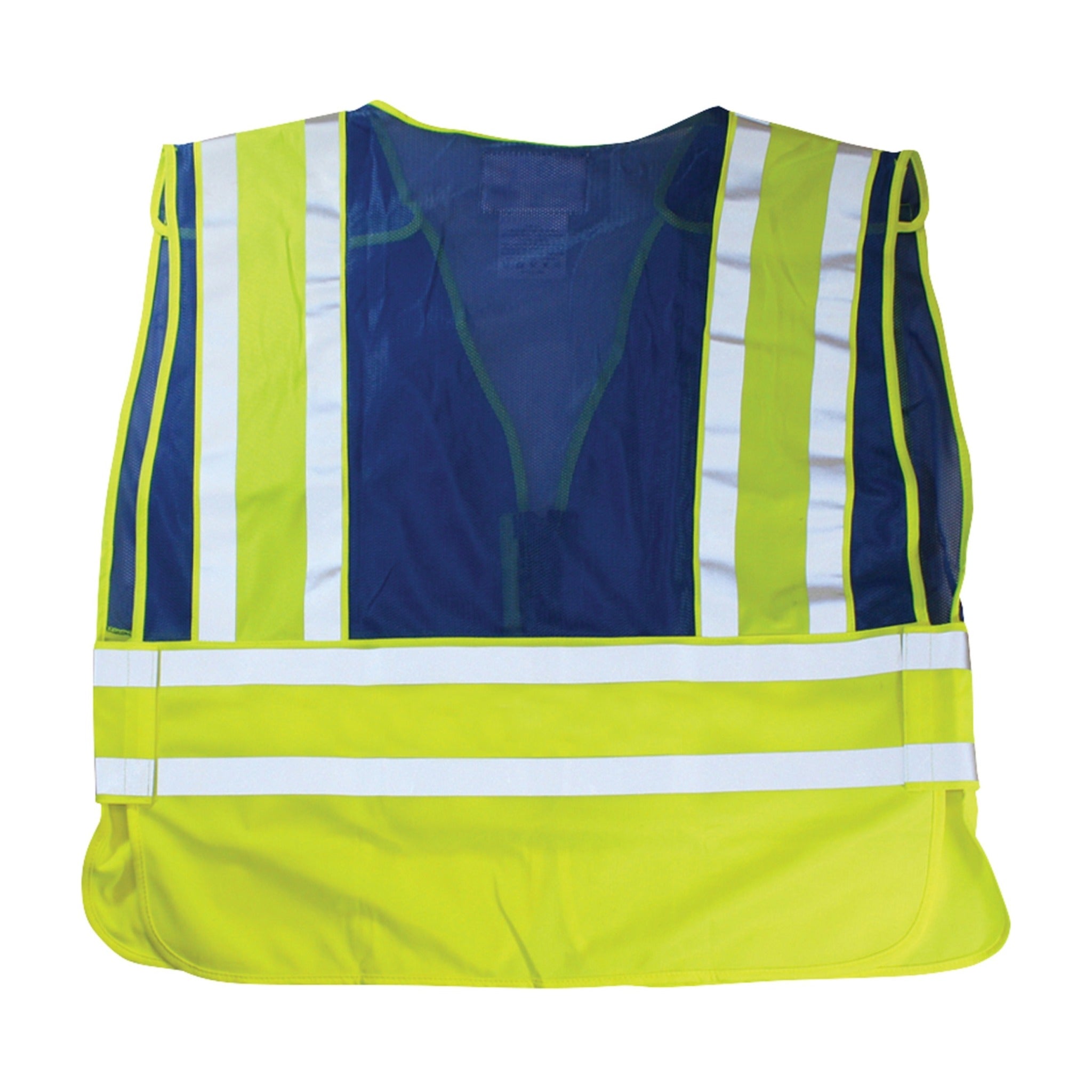 PIP 302-PSV-BLU ANSI Type P Class 2 Public Safety Vest_Flat