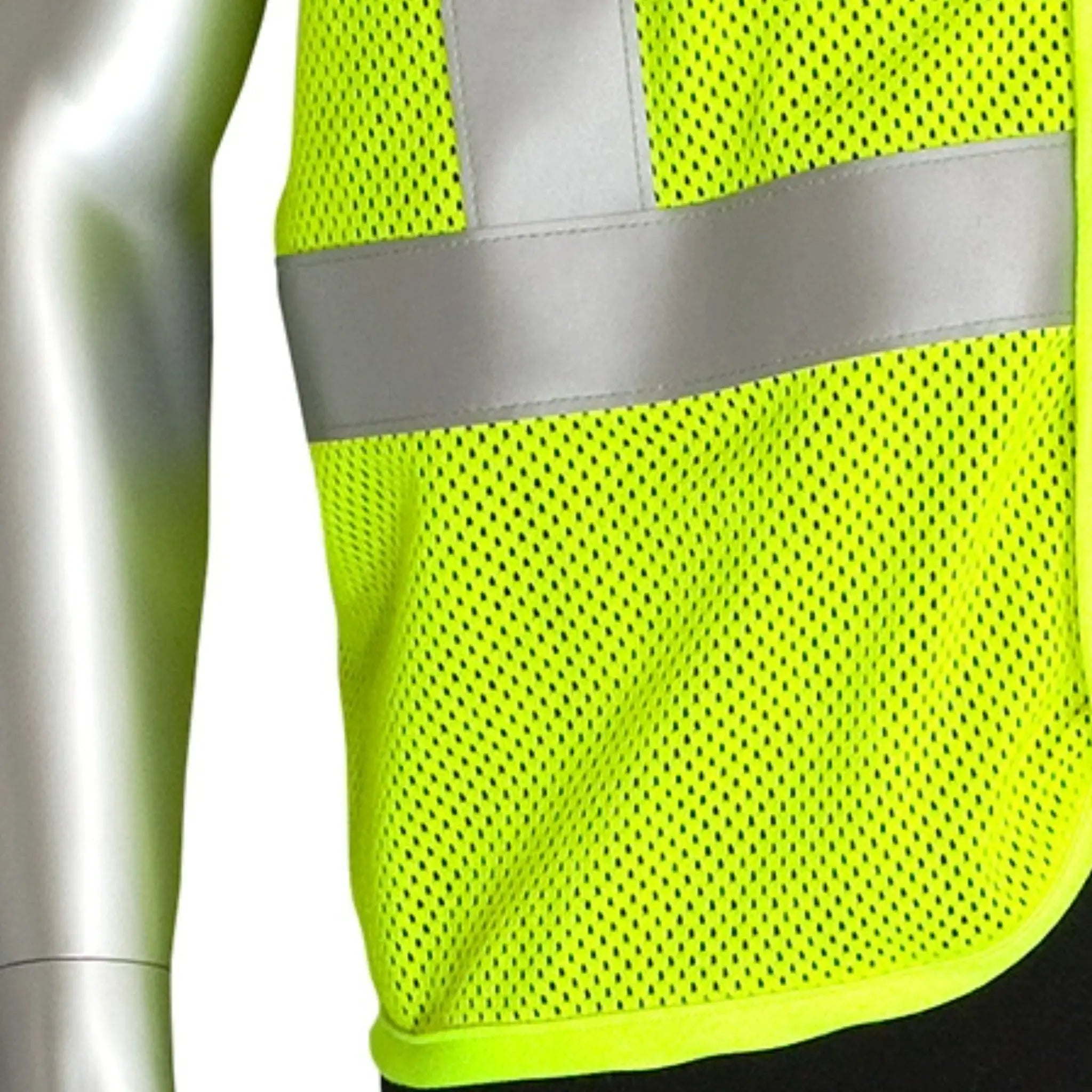 PIP 305-2100 Protective Clothing Flame Resistant Vests AR/FR Class 2 Mesh Vest_Bottom_Right