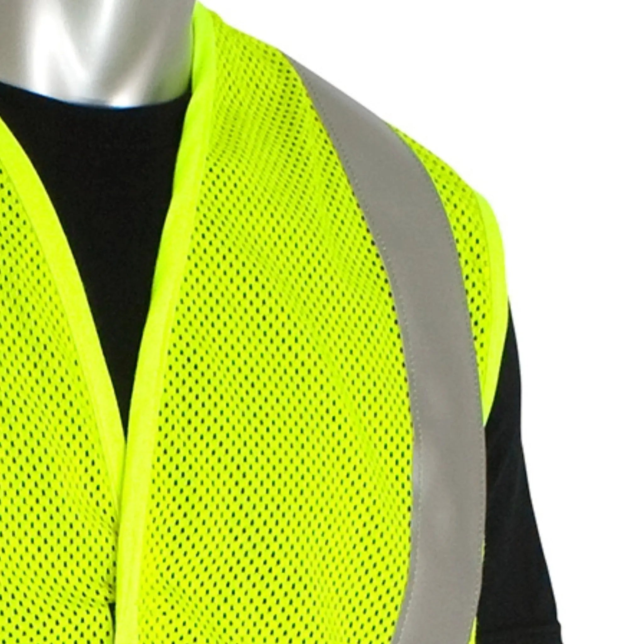 PIP 305-2100 Protective Clothing Flame Resistant Vests AR/FR Class 2 Mesh Vest_Top_Left