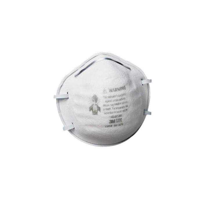 3M 8200 N95 Particulate Respirator, Case of 160