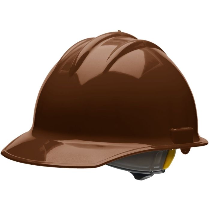 Bullard C30 30CBP 6pt Pinlock Classic Cap Style Chocolate Brown Hard Hat 20/Case