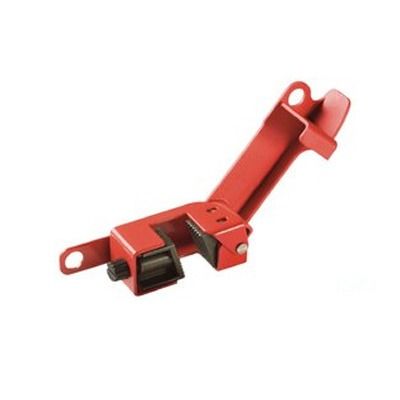 Master Lock 491B Grip Tight Circuit Breaker Lockout, Tall and Wide Toggles, Red, 1 Each
