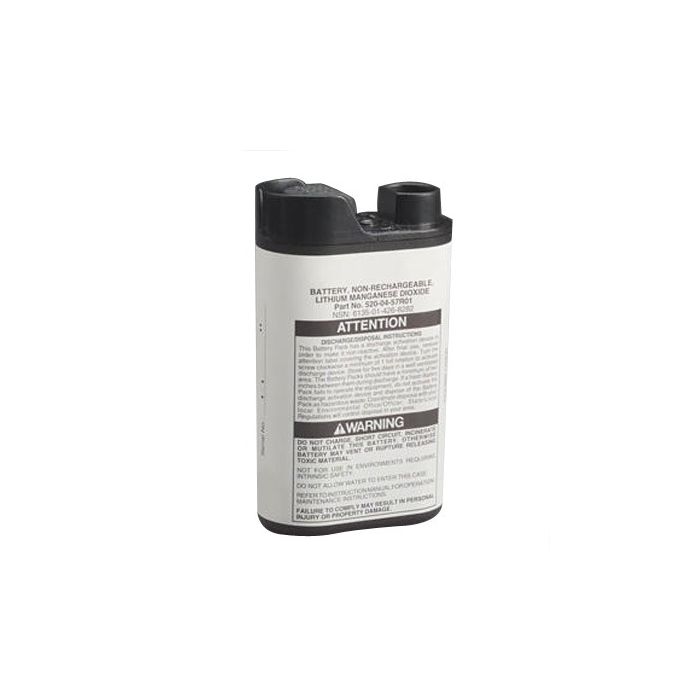 3M 520-04-57R01 Breathe Easy PAPR Lithium Battery Pack, White, 1 Each