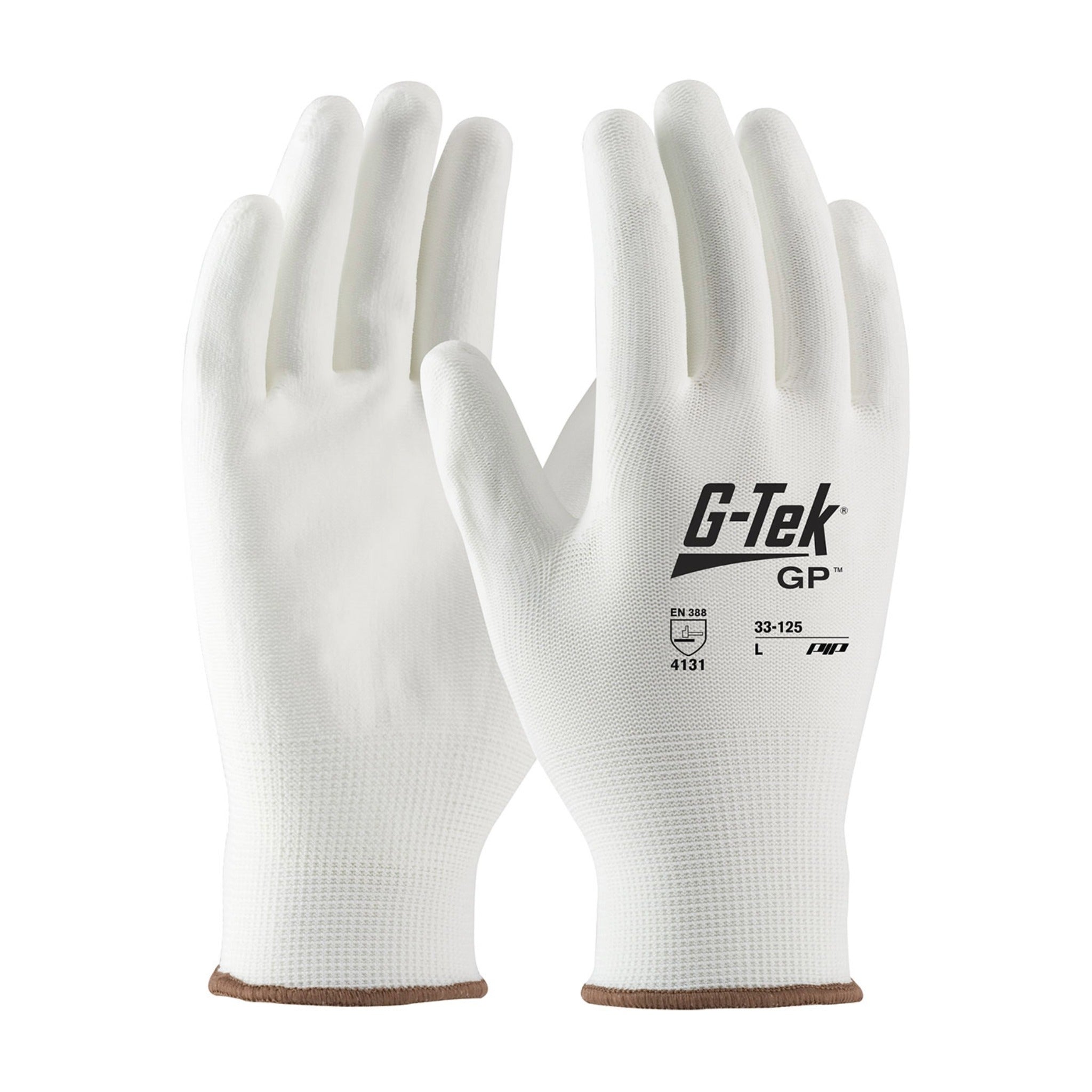 PIP G-Tek 33-125 Seamless Knit Nylon Blend Glove with Polyurethane Coated Flat Grip_Main