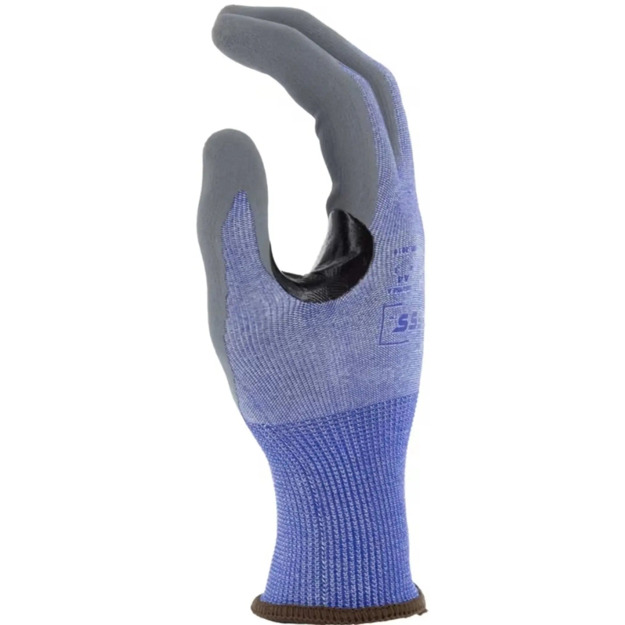 MAJESTIC GLOVE 33-1465 Cut-Less Korplex Glove with Foam Nitrile Palm, ANSI A4-Side-Image