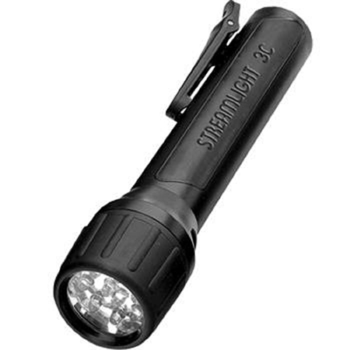 Streamlight 3C LED 33302 ProPolymer Flashlight, Black, One Size, 1 Each