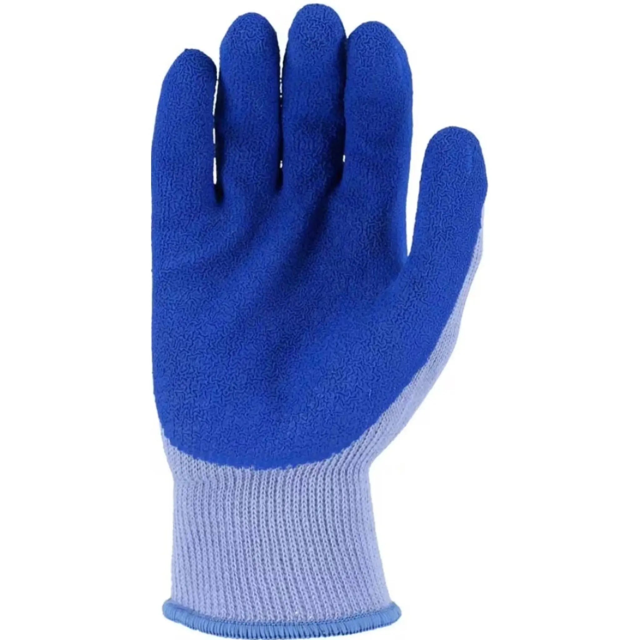 MAJESTIC GLOVE 3385A SuperDex Crinkled Latex Palm on Cotton/Poly-Front-Image