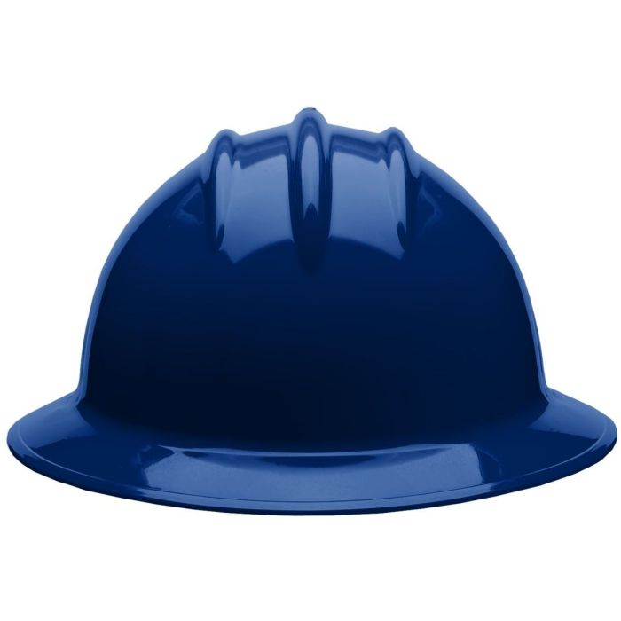 Bullard C33 33NBR 6pt Ratchet Classic Full Brim Style Navy Blue Hard Hat 20/Case