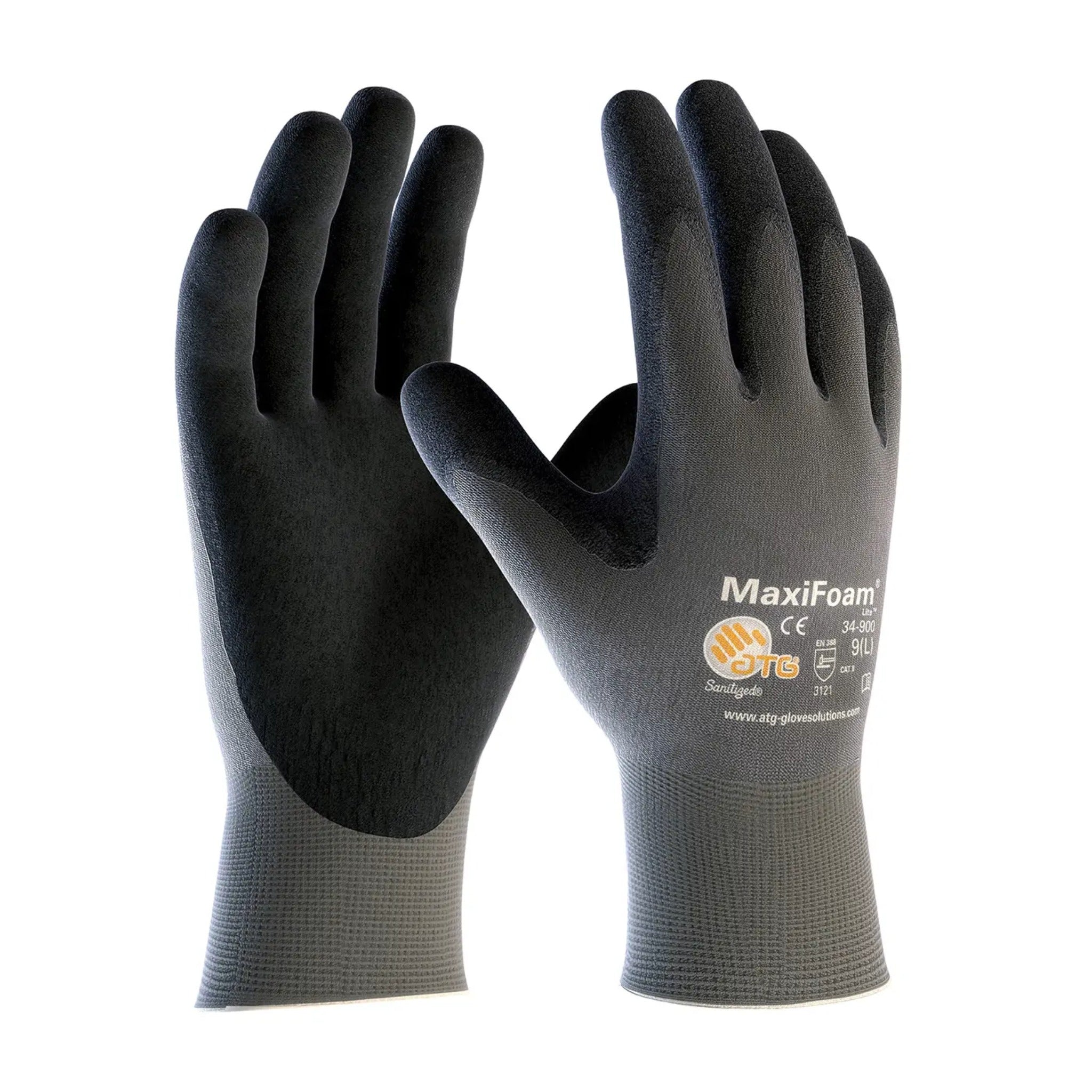 PIP ATG 34-900 MaxiFoam Lite Knit Glove with Nitrile Coating_Main_Image
