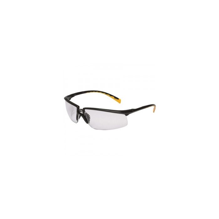 3M™ Privo™ Protective Eyewear 12264-00000-20 I/O Mirror Lens, Black Frame (Case of 20)