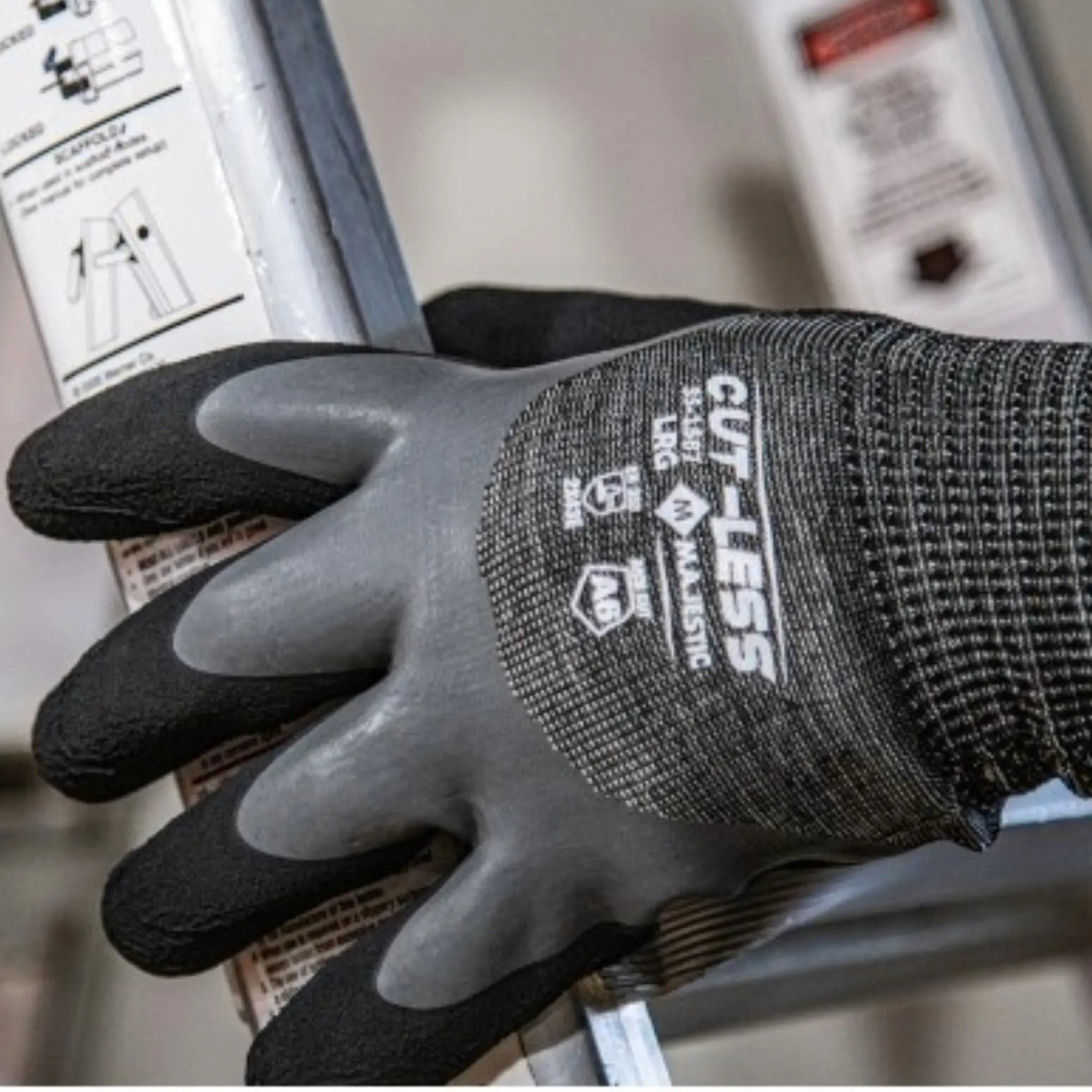 MAJESTIC GLOVE 35-1587 Cut-Less Korplex Cut Resistant, Water Repellent-Model-2