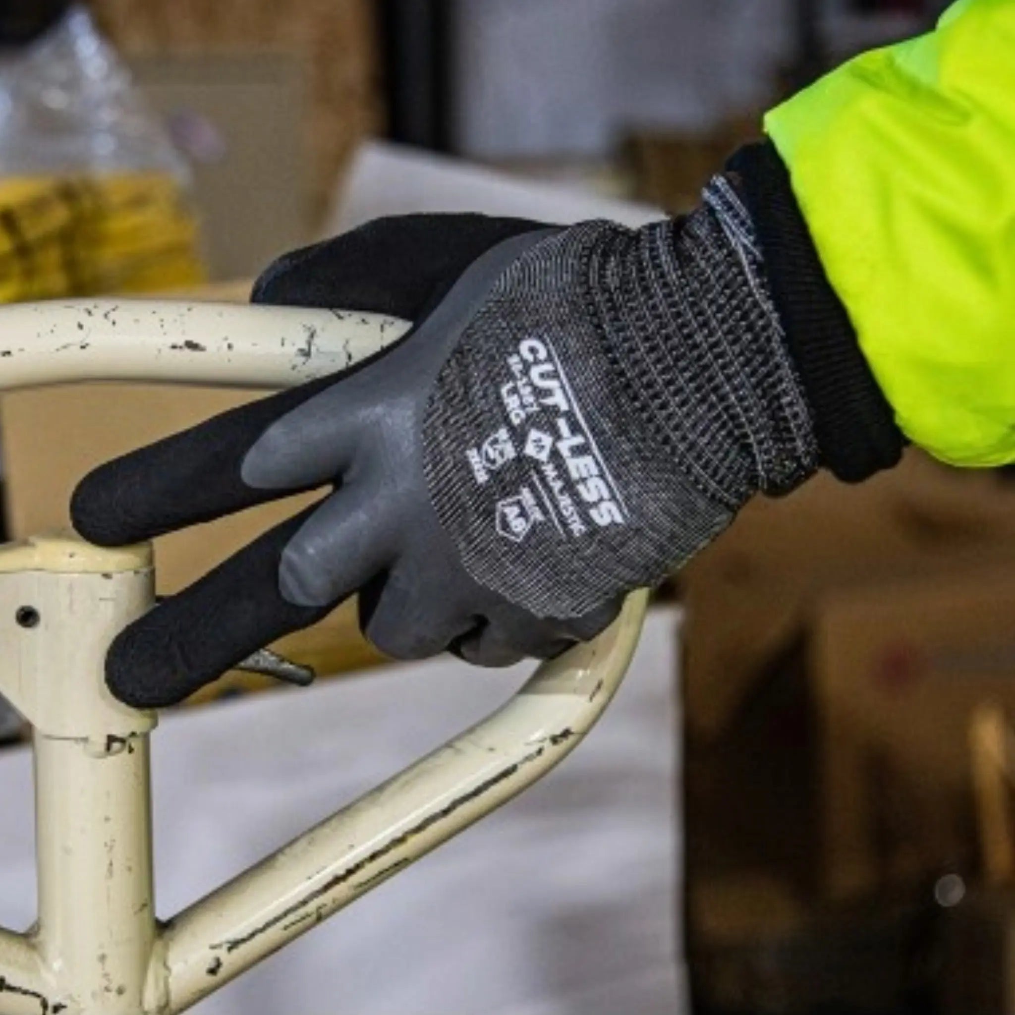MAJESTIC GLOVE 35-1587 Cut-Less Korplex Cut Resistant, Water Repellent_model-3