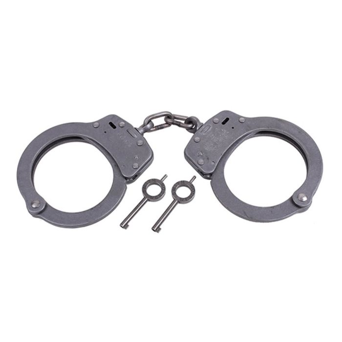 Smith & Wesson 350105 Model 103 Handcuff, Chain Style, Stainless Steel Finish, 1 Each