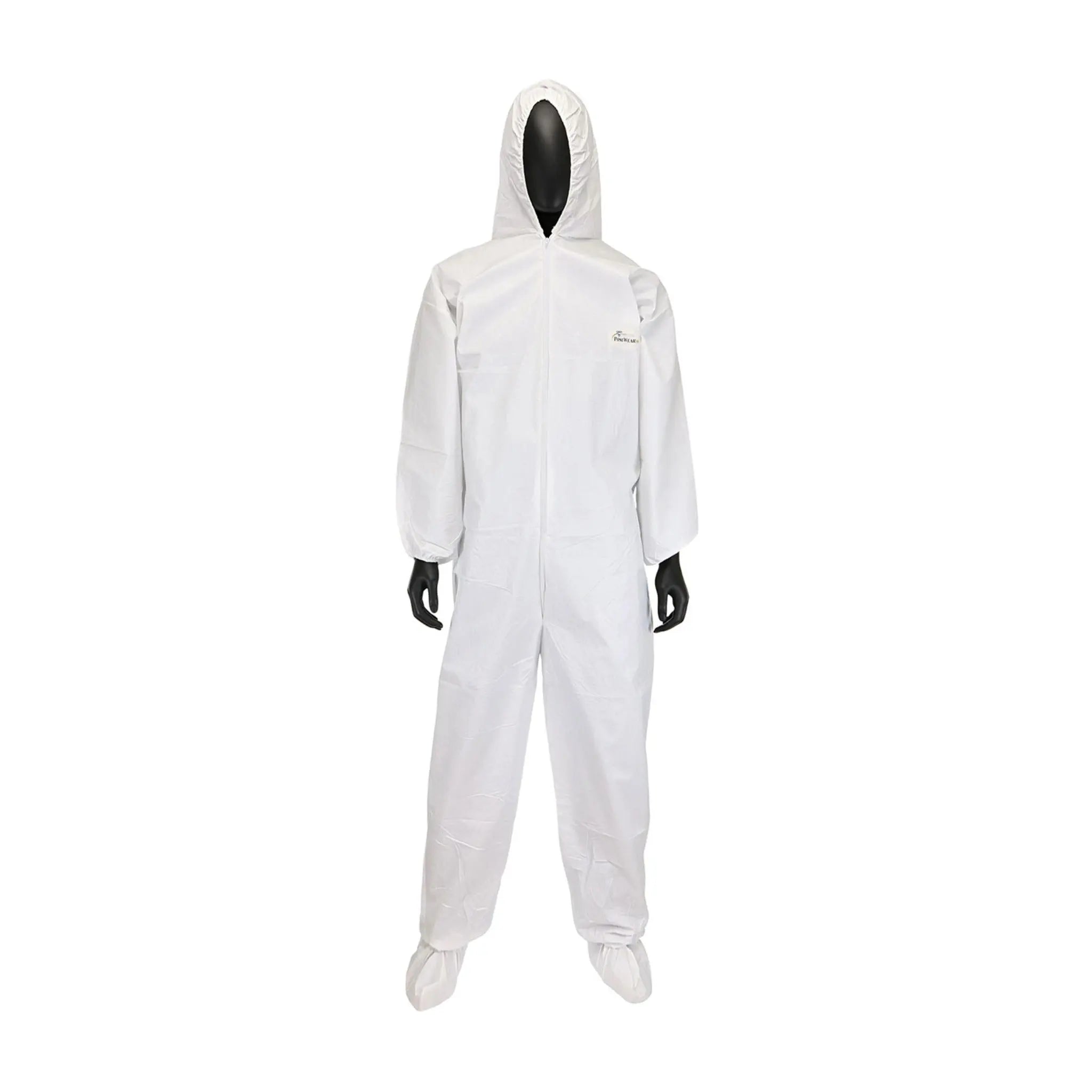 PIP West Chester 3609 Posi-Wear BA Coverall with Hood and Boot 58 gsm-Front