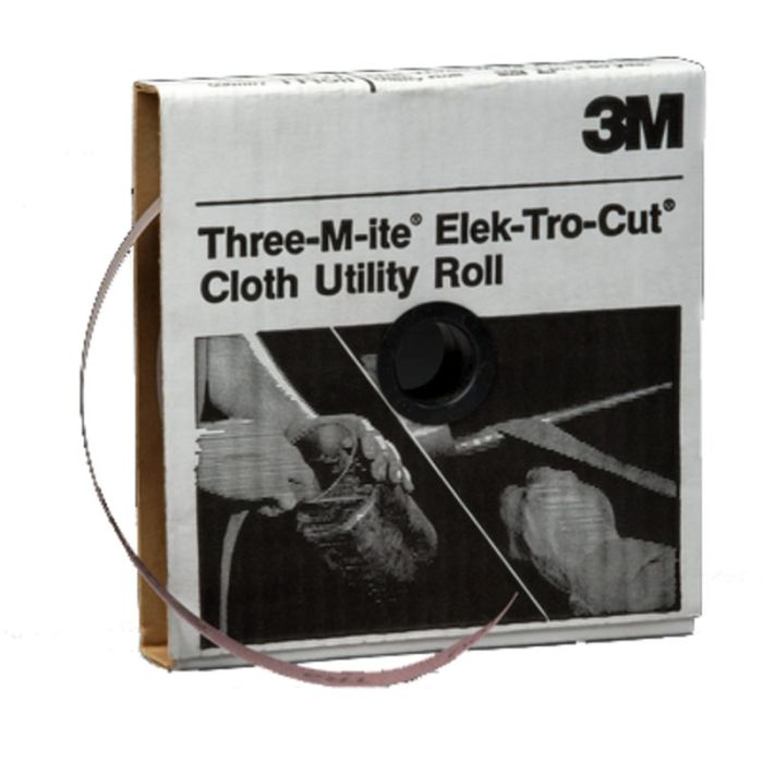 3M™ Utility Cloth Roll 211K, 2 in x 50 yd 80 J-weight, 5 per case