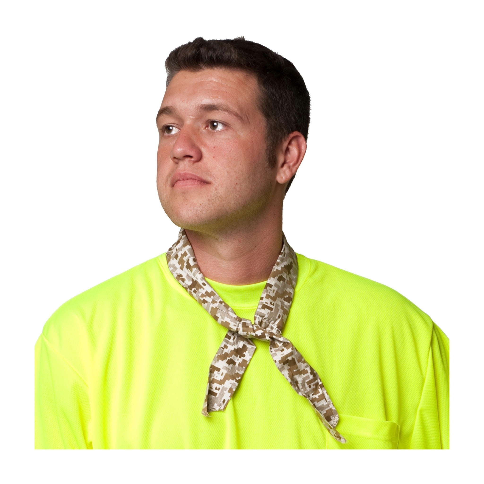 PIP EZ-Cool 393-100 Evaporative Cooling Bandana_Camo_neck