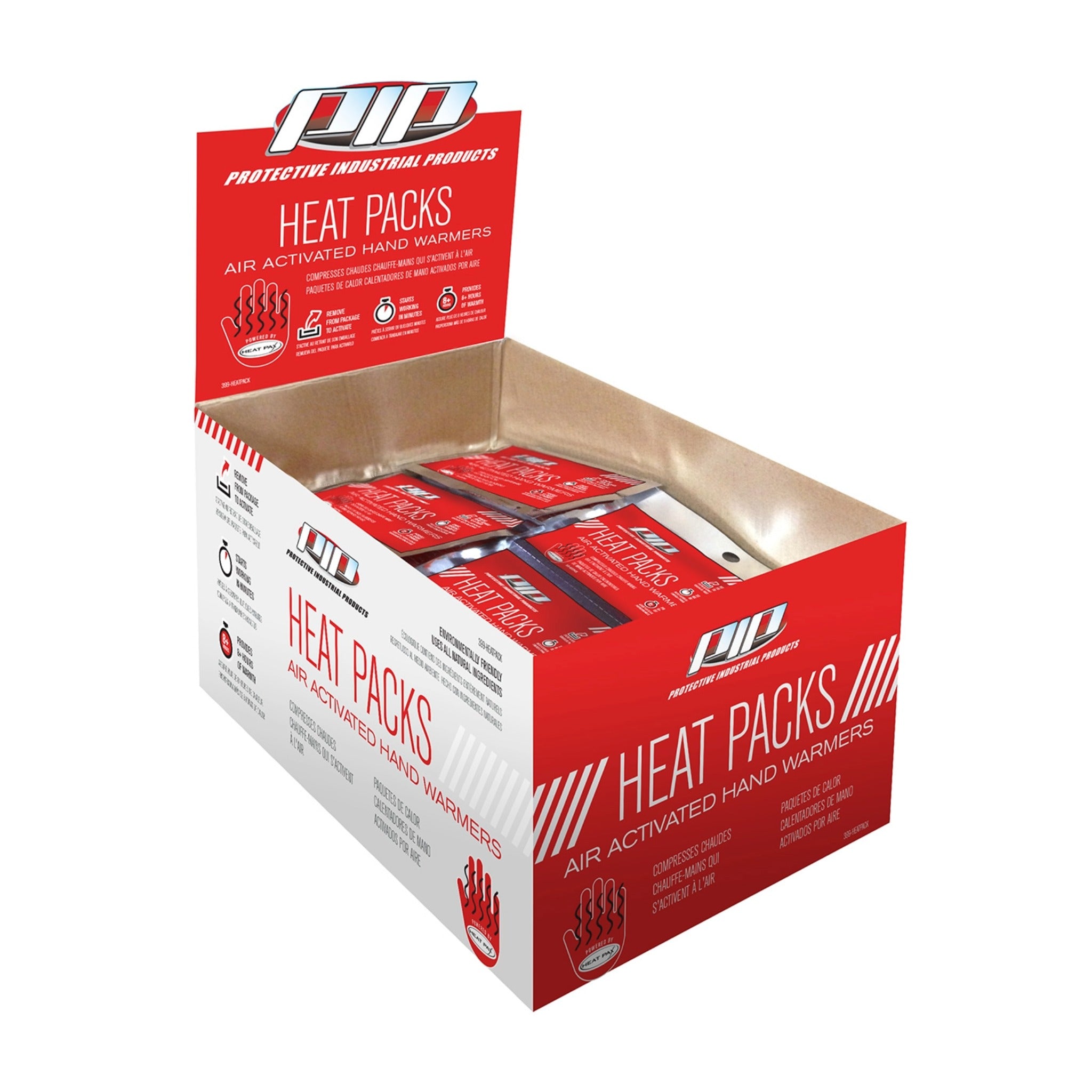PIP 399-HEATPACK Heat Packs - Air Activated Hand Warmers_Pack