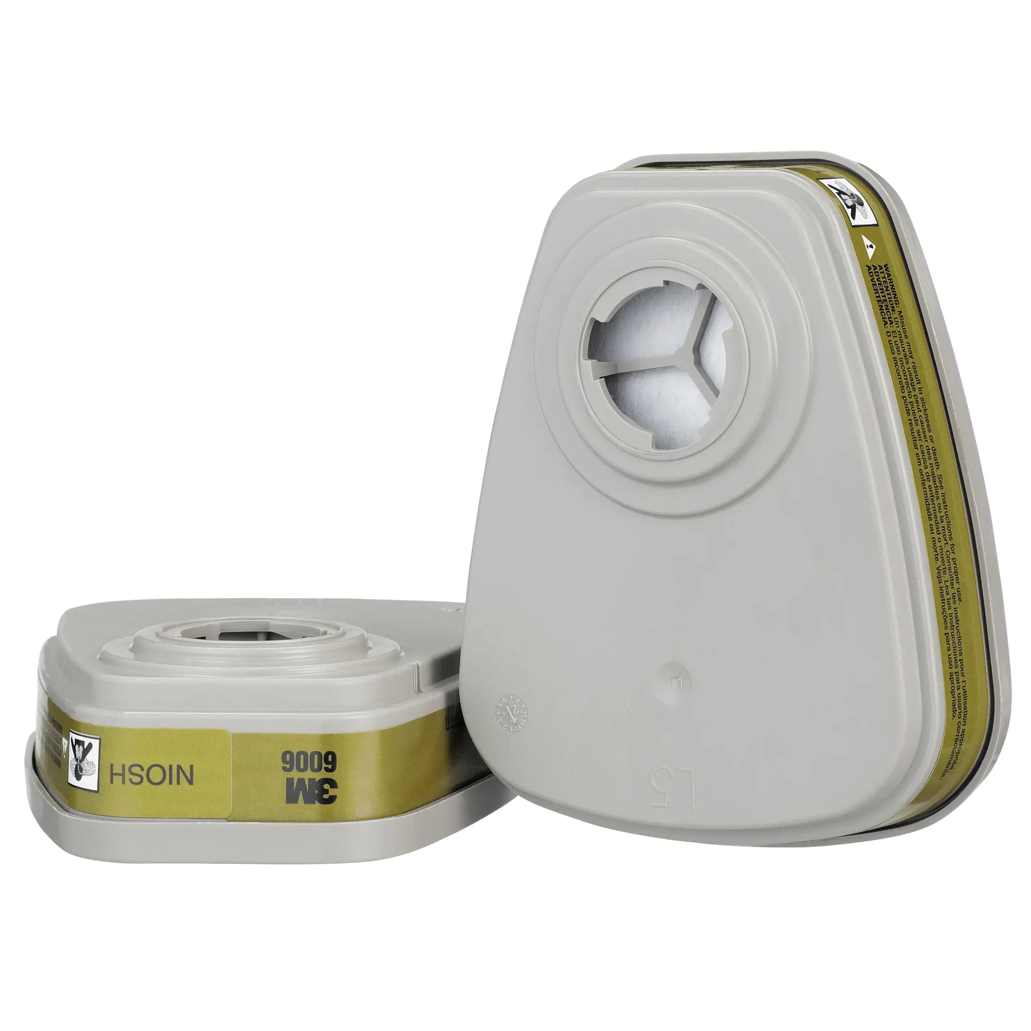 3M 6006 Multi Acid Gas/Organic Vapor Cartridge, Right Side View