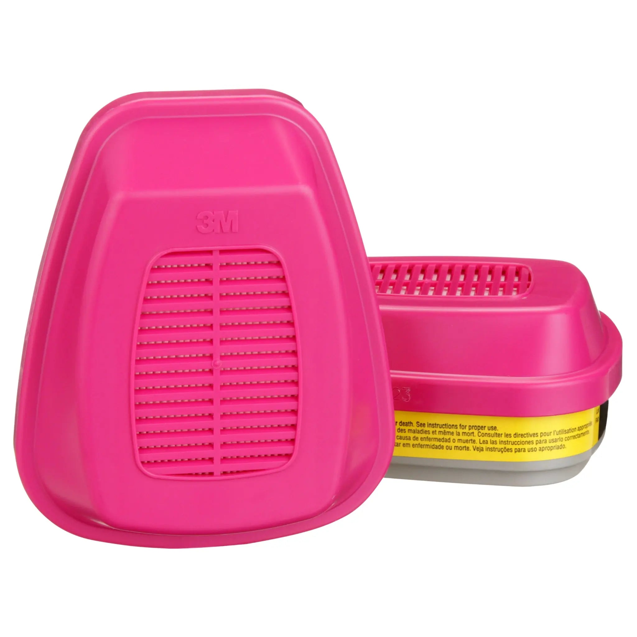 3M 60928 Organic Vapor/Acid Gas Cartridge/Filter, P100, Center