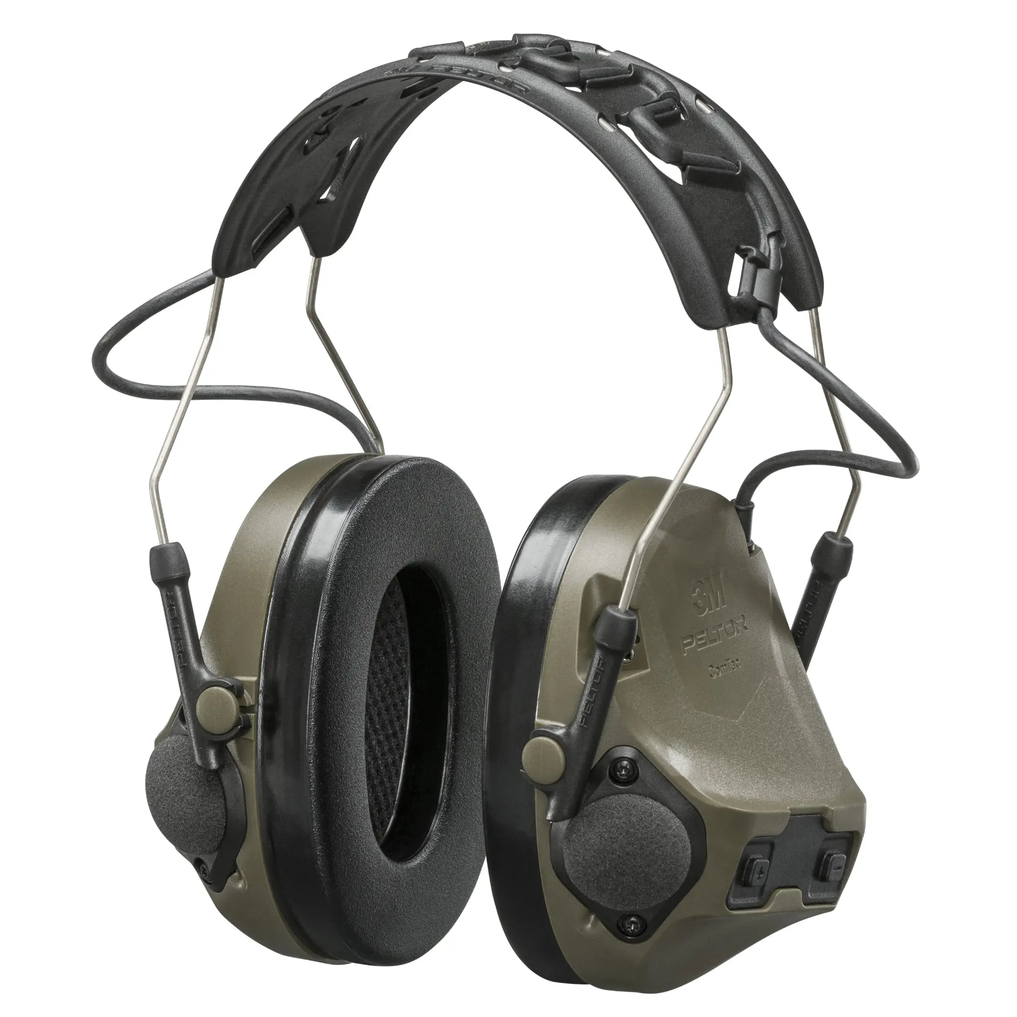 3M PELTOR MT14H418A-09-GN ComTac VIII Hearing Defender, OD Green, Main Image 2