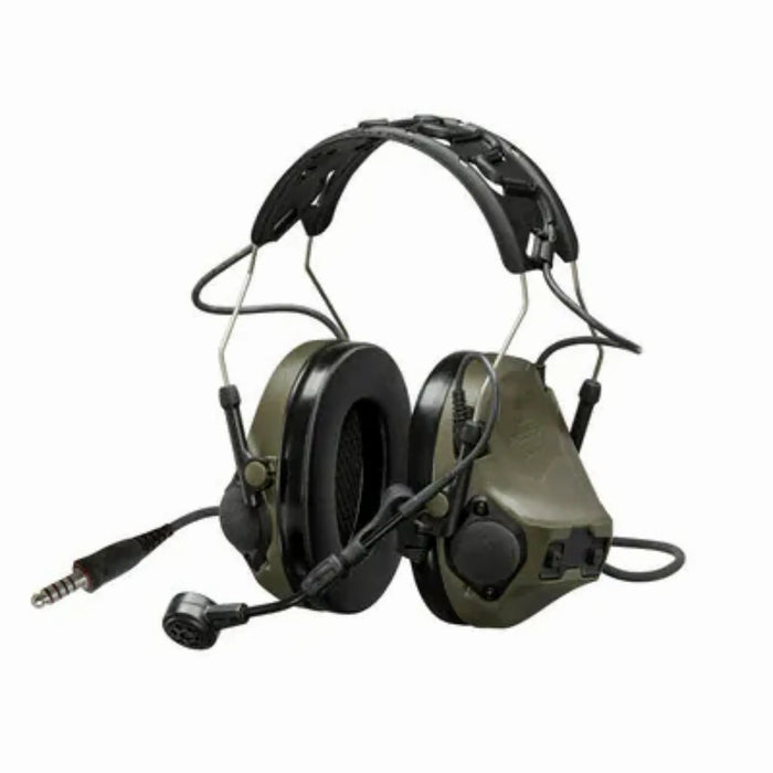 3M PELTOR ComTac VIII Multi Comm Headset, Nexus 5-Con, OD Green