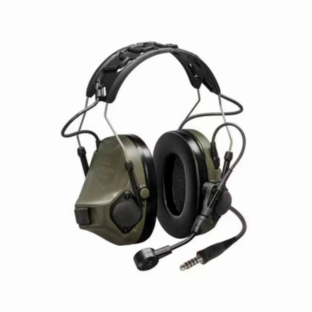 3M PELTOR ComTac VIII Multi Comm Headset, Nexus 5-Con, OD Green