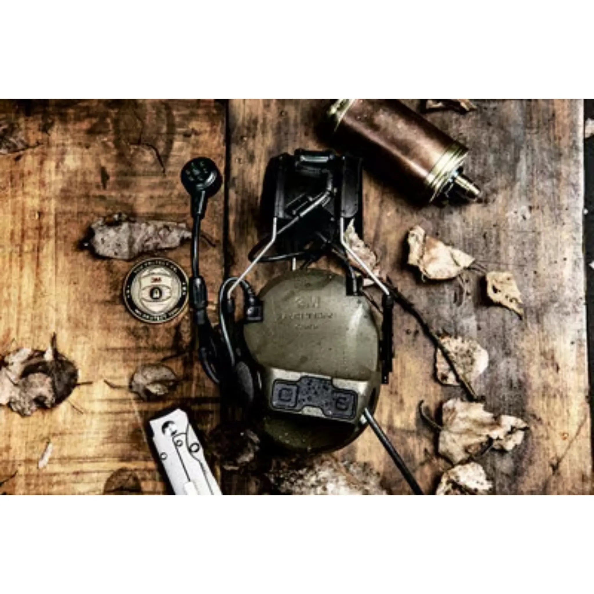 3M PELTOR MT14H418A-92 ComTac VIII Multi Comm Headset, Nexus 5-Con, Coyote Brown, Main Image 2