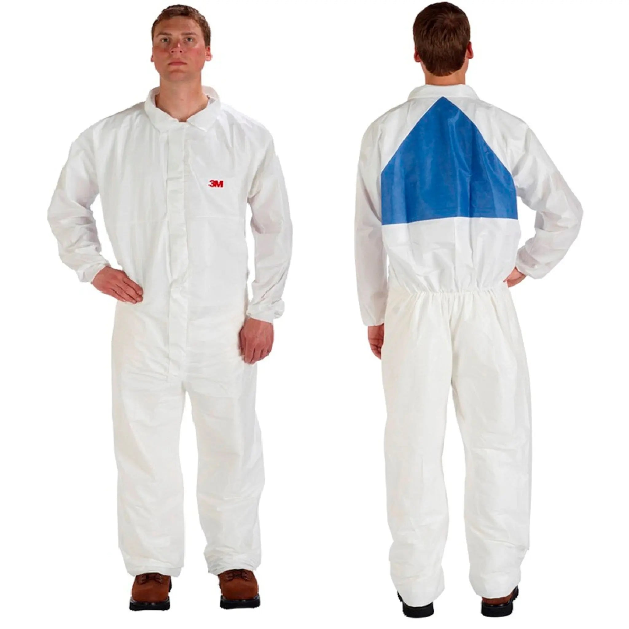 3M Protective Coverall 4540+ White & Blue Type 5/6 Size 3XL, 25 EA/Case 