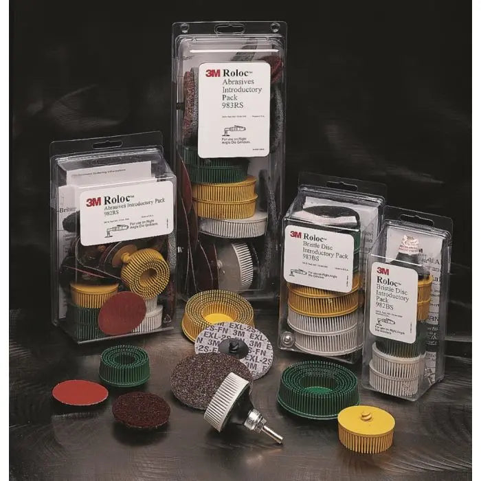 3M Roloc 7000120924 Bristle Disc Kit 982BS, 2 inches, Case of 5 Packs