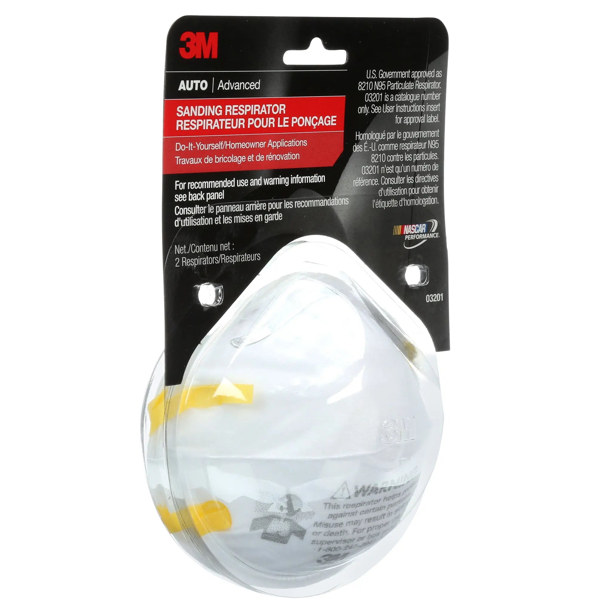 3M Sanding Respirator 03201, 1 Each 