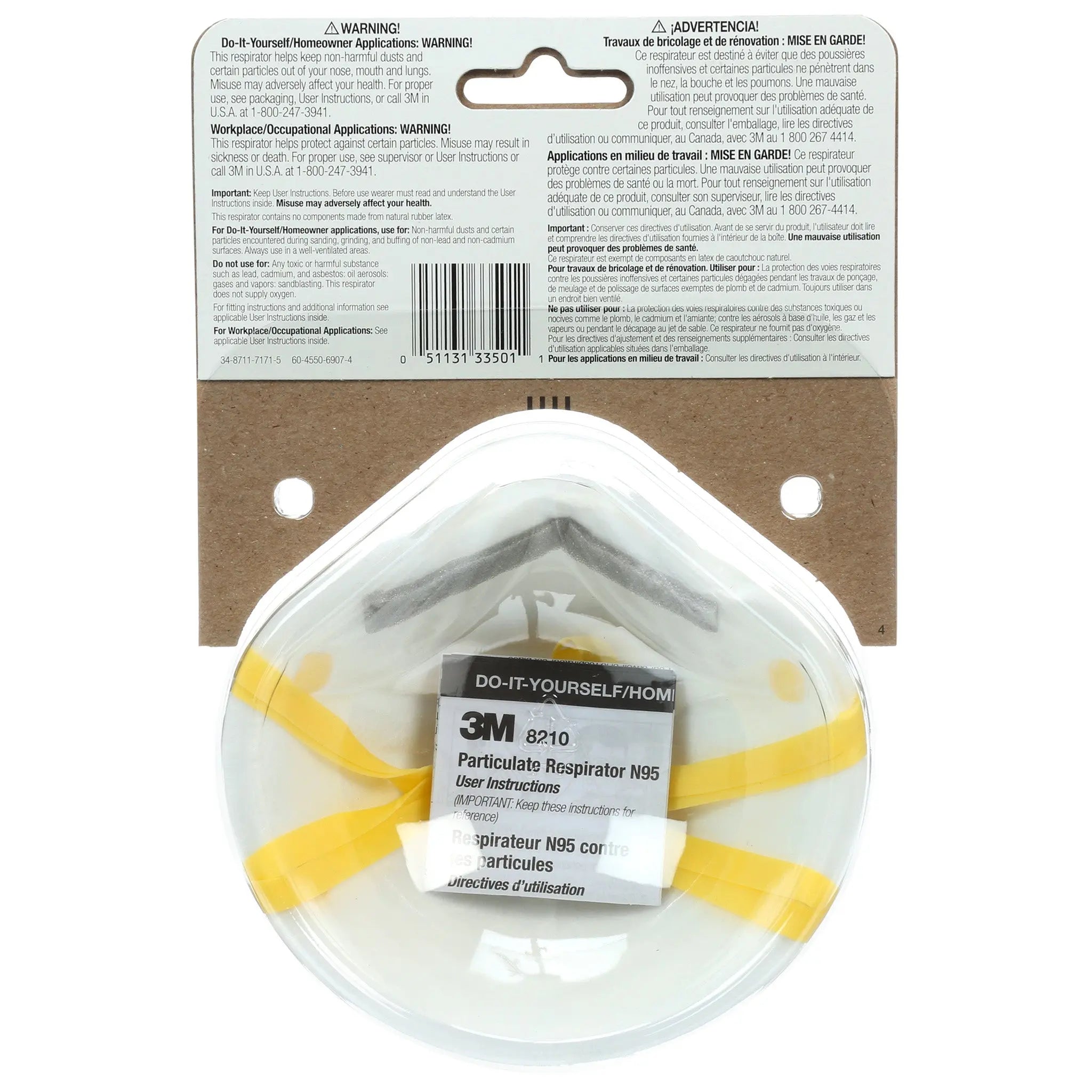 3M Sanding Respirator 03201, 1 Each 