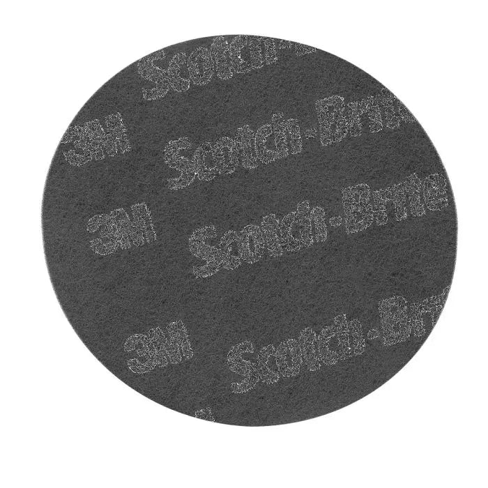 3M Scotch-Brite 7100048717 7448 PRO Disc, PO-DC, SiC Ultra Fine, 6 in x NH, Black, Case of 100