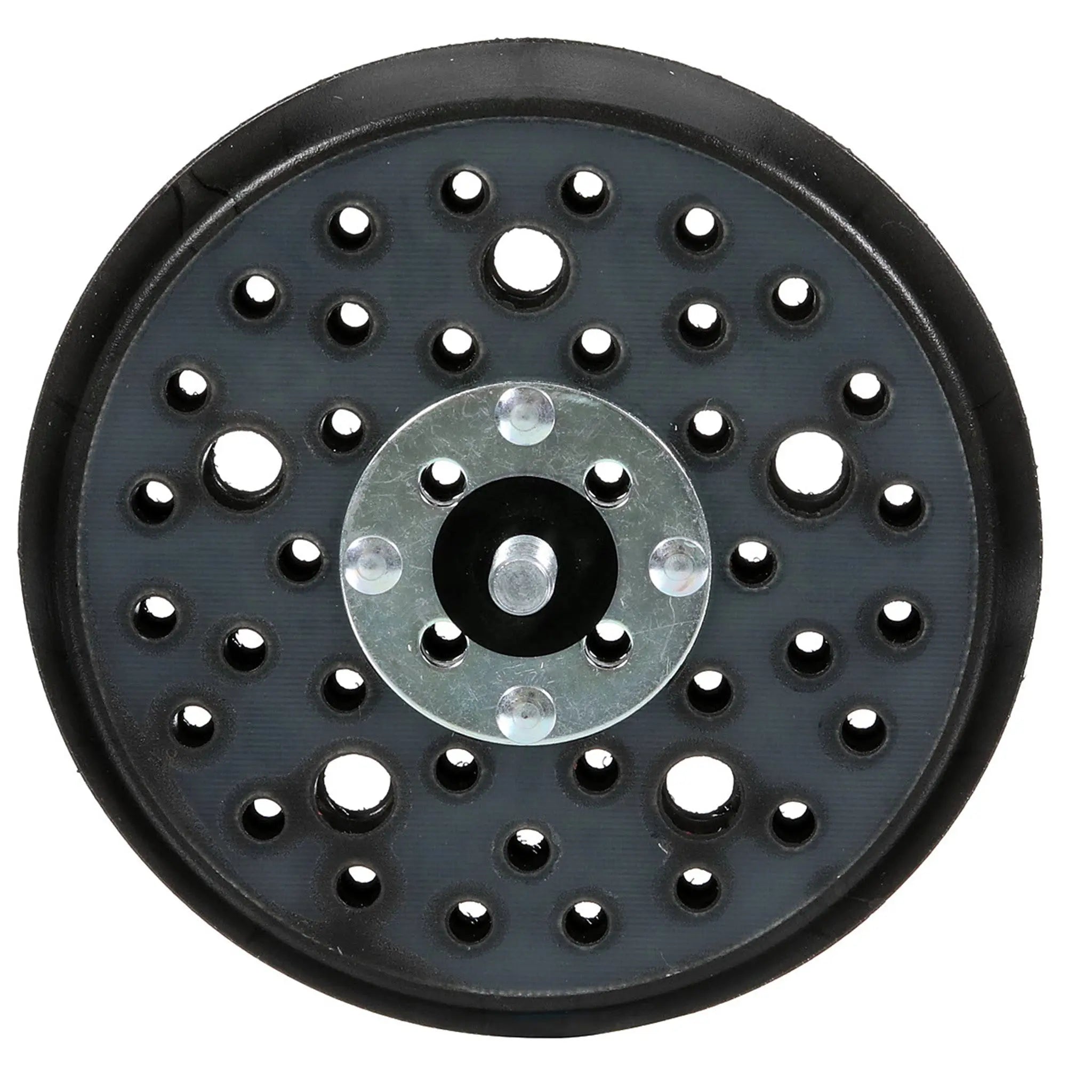 3M Xtract Back-up Pad 89052 5 in Extra Hard Black, 1 Each 