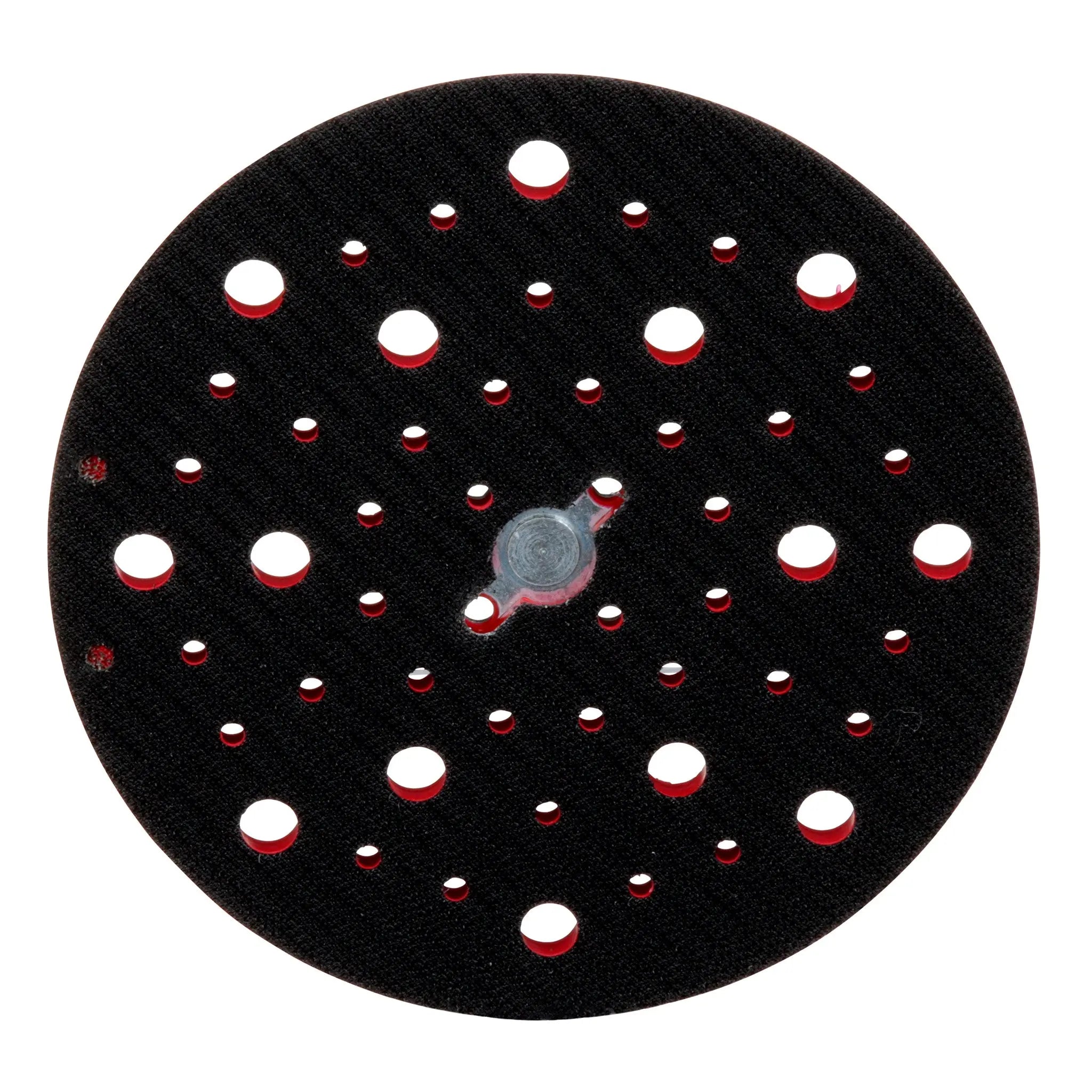 3M Xtract Back-up Pad 89409 6 in Hard Red, 1 Each 