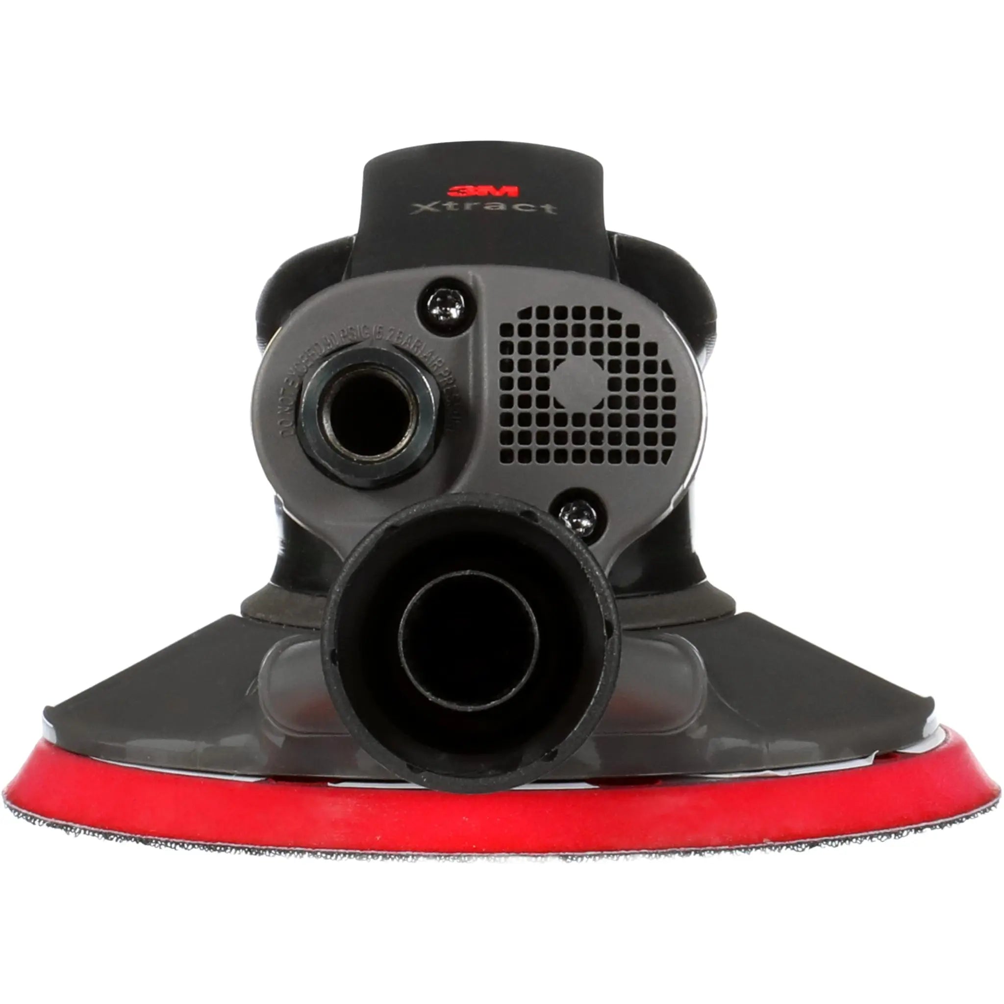 3M Xtract Pneumatic Random Orbital Sander, 88956, 6 in, Central Vacuum, 3/8 in Orbit back view