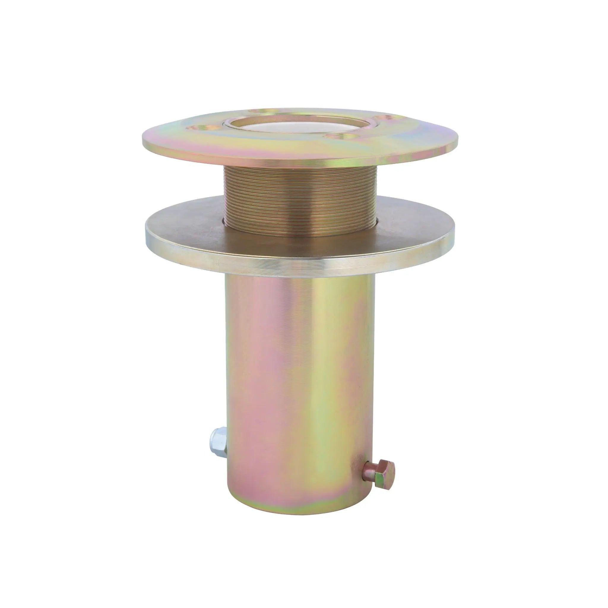 3M DBI-SALA 8515162 Confined Space Permanent Deck Mount Sleeve Davit Mast Base, Zinc Plated Steel, Main Image