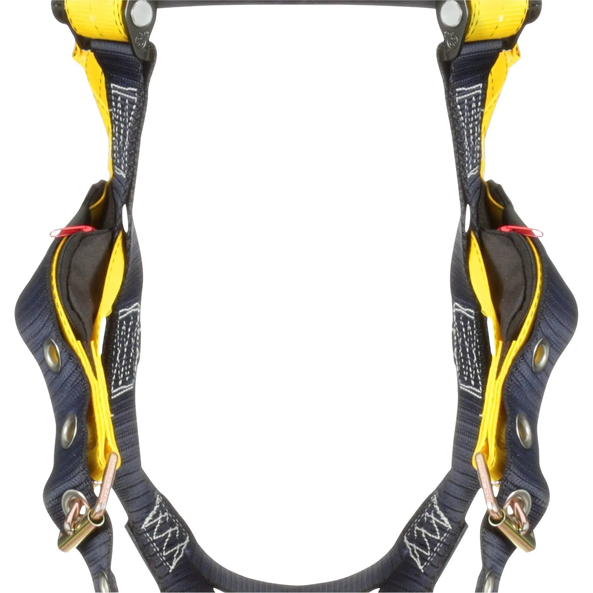 3M DBI-SALA Delta Cross-Over Construction Style Climbing Harness 1101809, Small, Center Detail