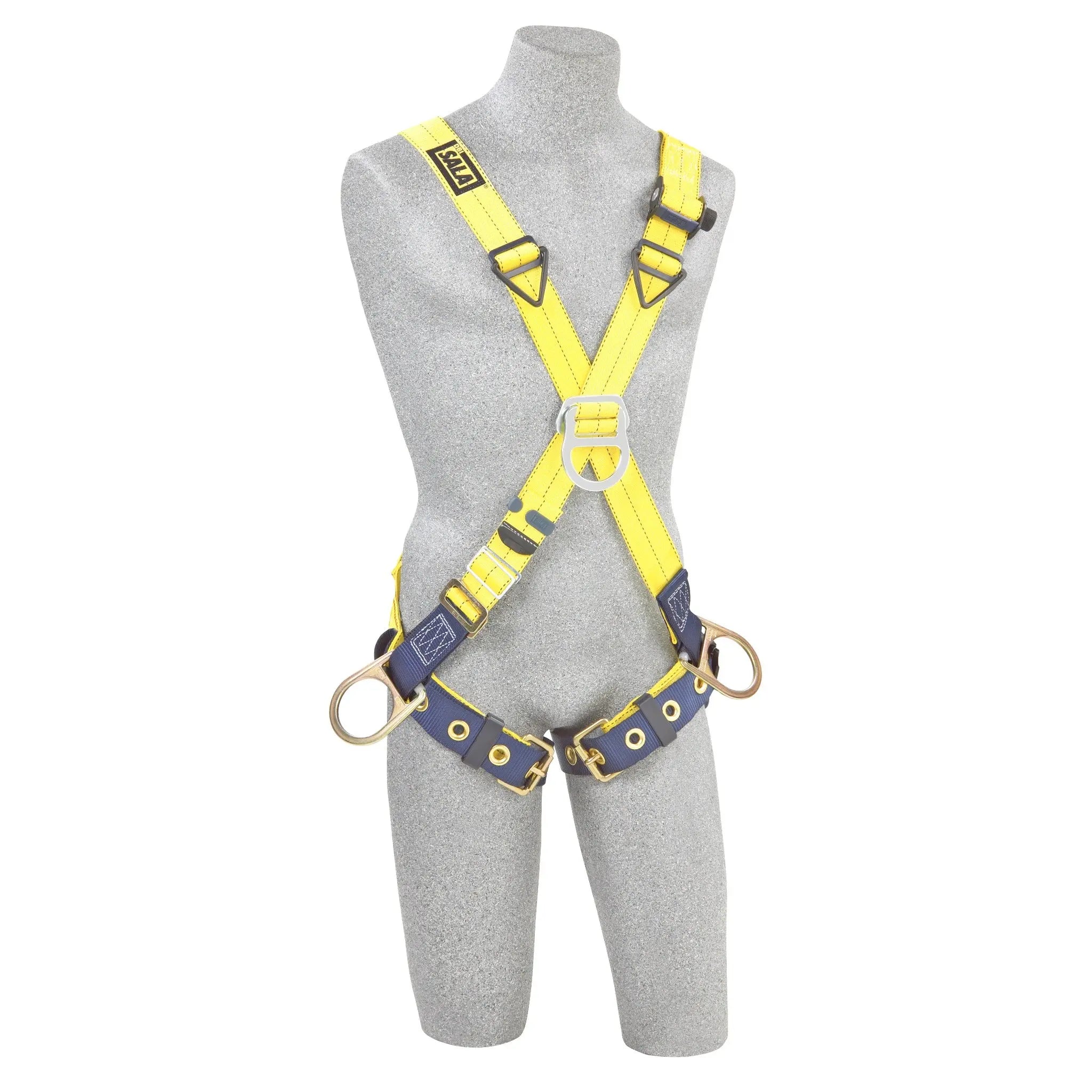 3M DBI-SALA Delta Cross-Over Style Positioning/Climbing Harness 1103376, X-Large, 1 EA, Front View 2