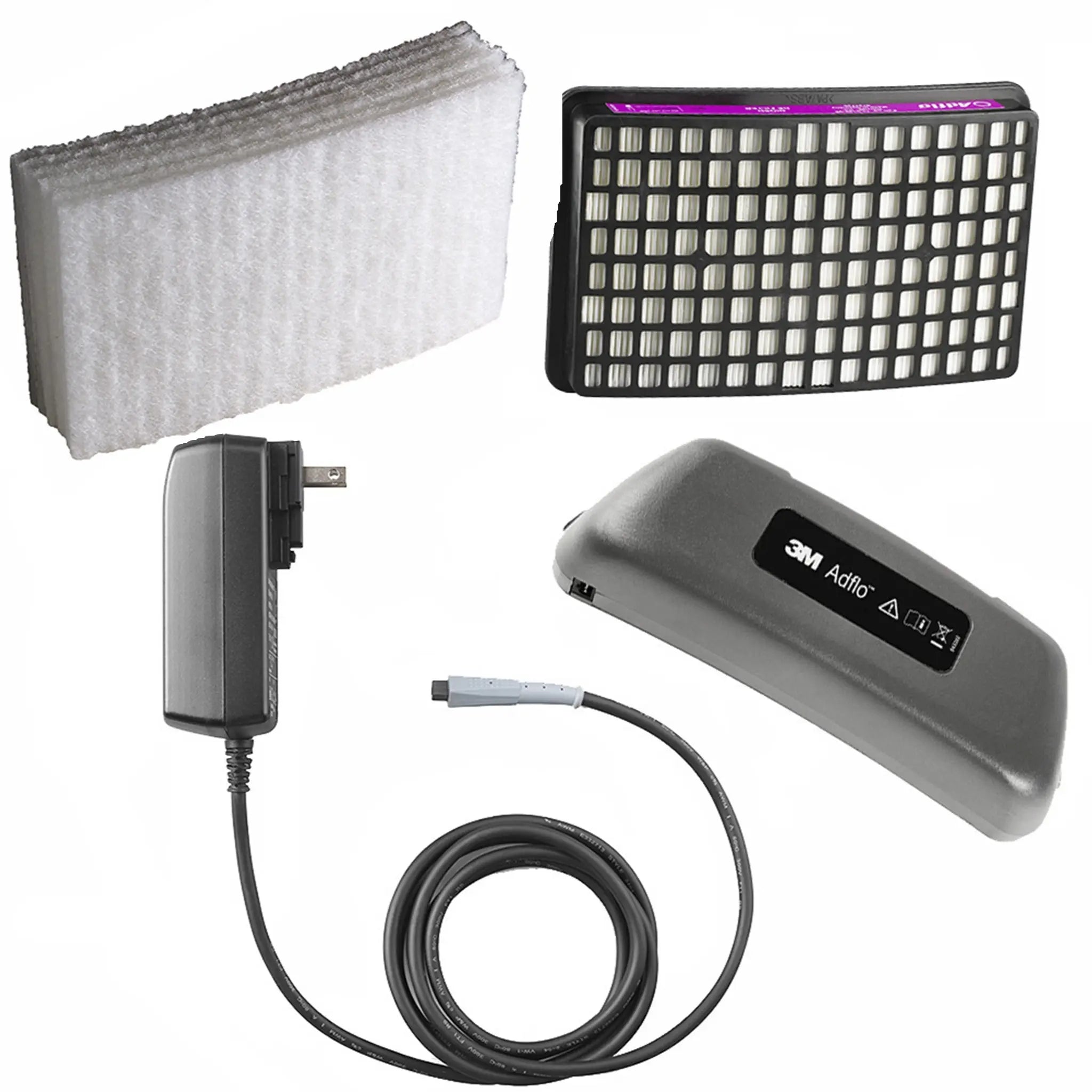3M Adflo Powered Air Purifying Respirator Battery Promotional Kit

35-1099-17,  1 Kit EA/Case 