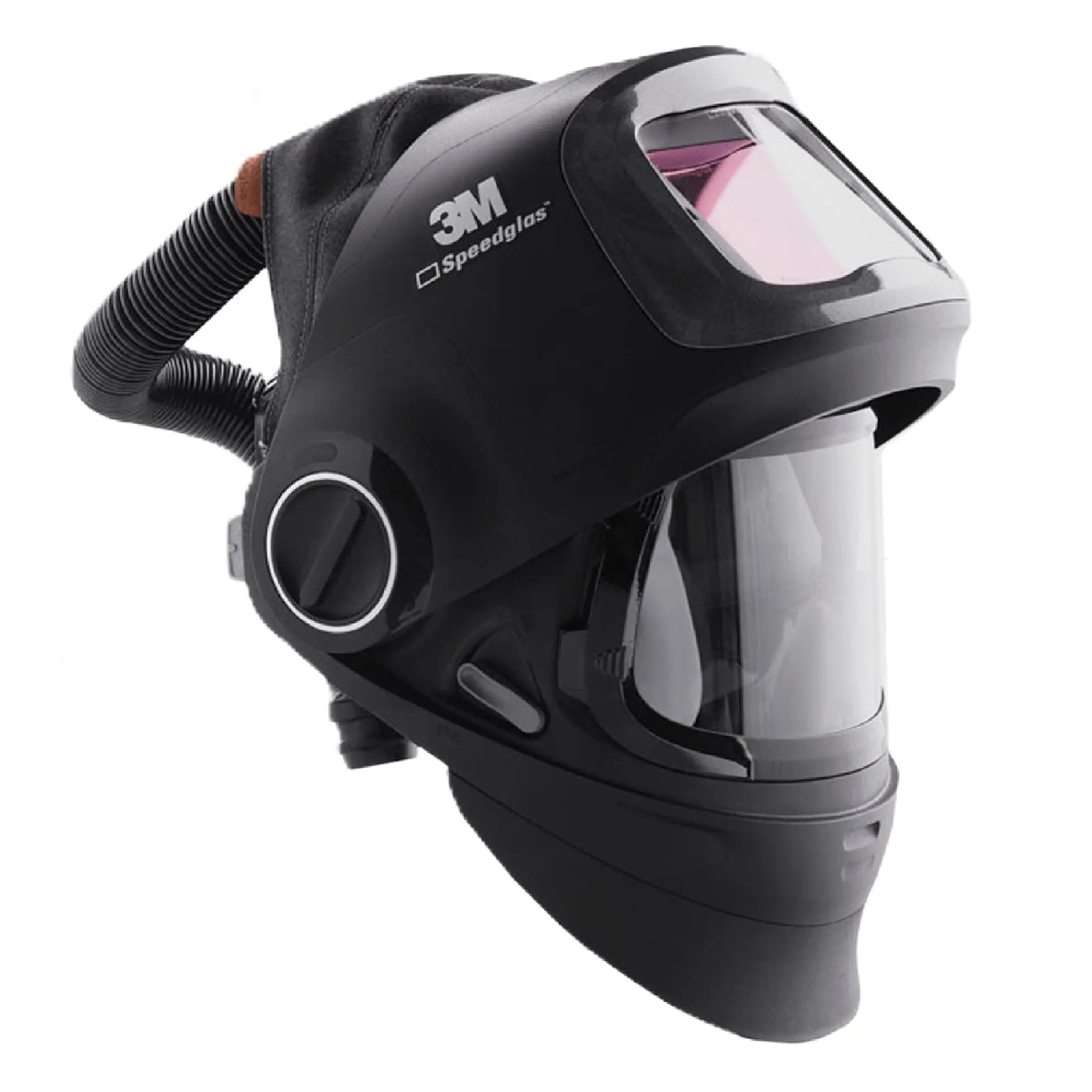 3M Speedglas 46-5702-30iVC Heavy-Duty Welding Helmet G5-01 w/3M V-100 Vortex Cooling Valve Assembly, ADF G5-01VC, Black, 1 Each 