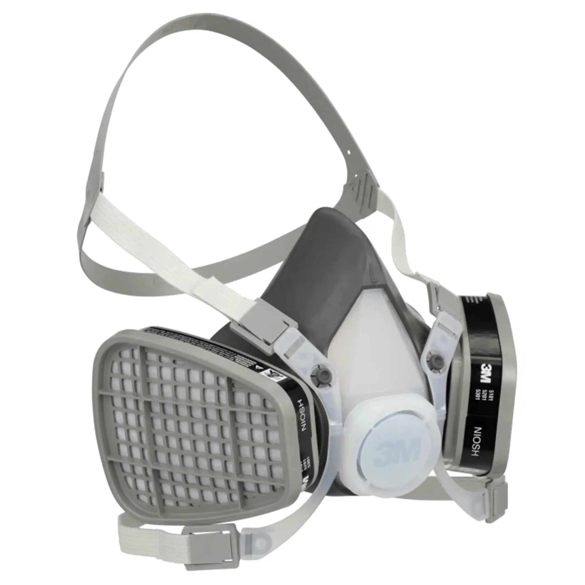 3M 53P71 Half Facepiece Disposable Respirator Assembly, Organic Vapor/P95 Left