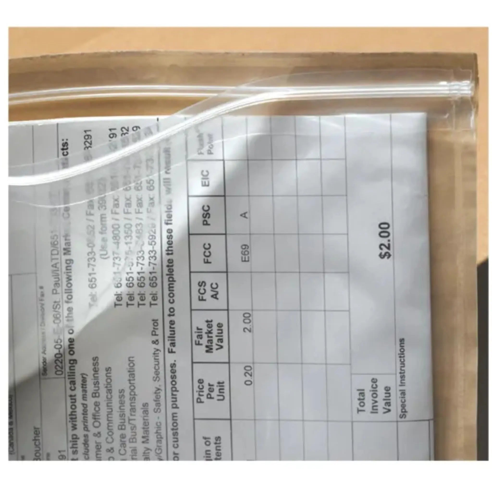 3M Non-Printed Zipper Closure Packing List Envelope NPZ-L, 8-1/2 in x 11-1/2 in, 500/Case